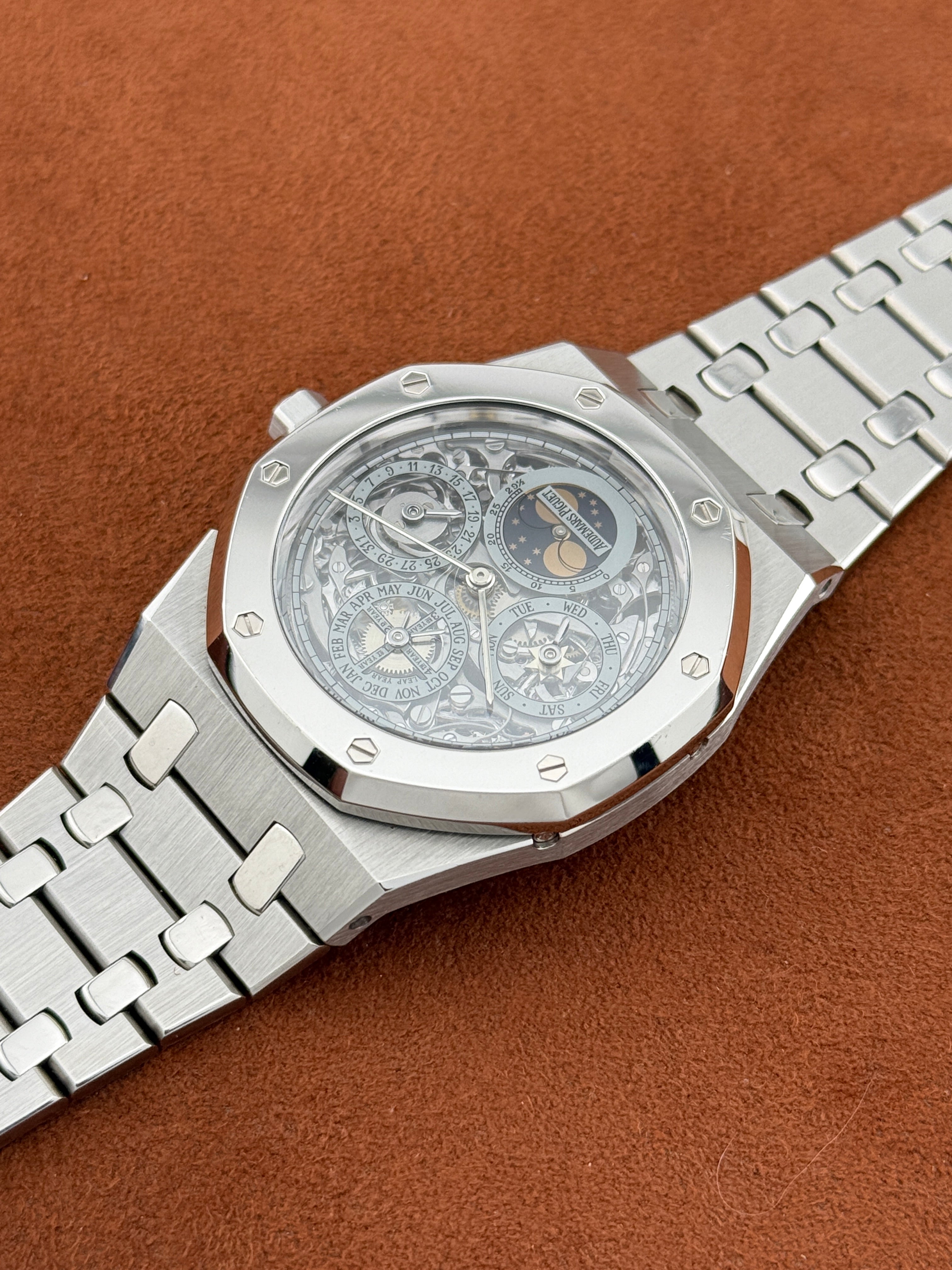 Audemars Piguet Royal Oak Quantième Perpétuel Openworked Ref. 25829SP/O/0944SP/01 — Limited Edition 18/25, Full Set