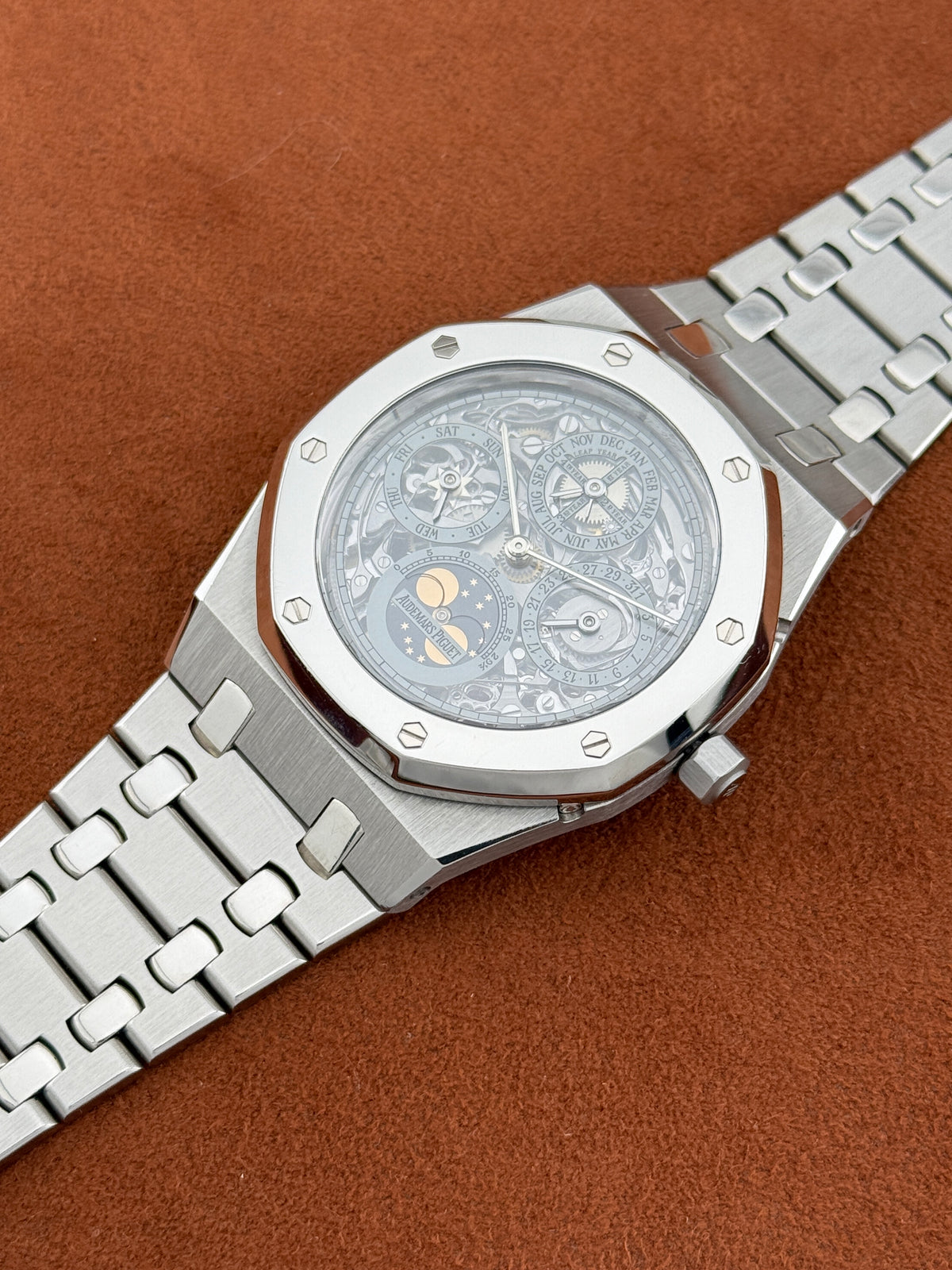 Audemars Piguet Royal Oak Quantième Perpétuel Openworked Ref. 25829SP/O/0944SP/01 — Limited Edition 18/25, Full Set