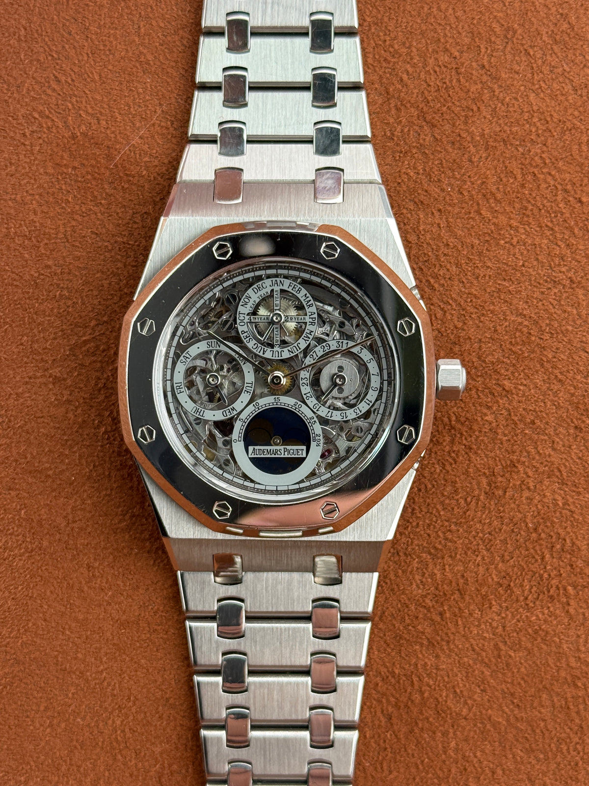 Audemars Piguet Royal Oak Quantième Perpétuel Openworked Ref. 25829SP/O/0944SP/01 — Limited Edition 18/25, Full Set