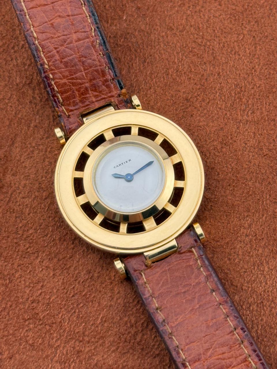 Cartier Paris "Gouvernail" or "Helm", 18k Yellow Gold, Circa 1978