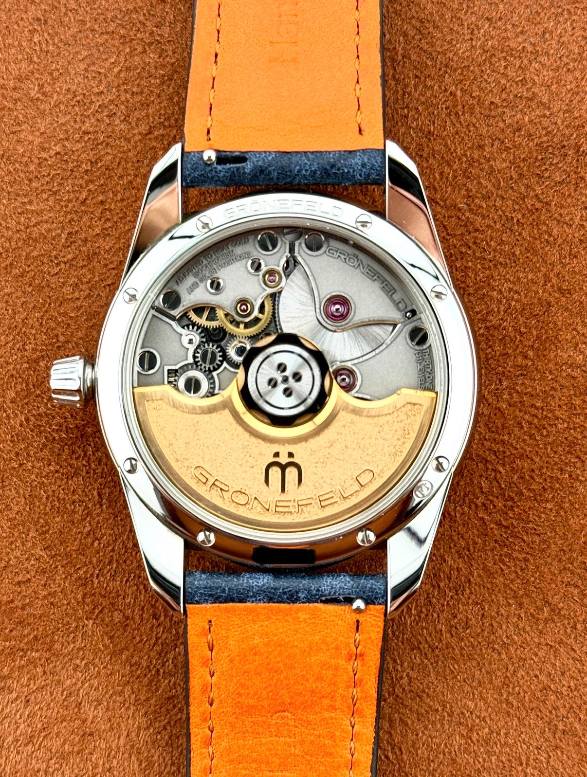 Grönefeld 1941 Principia Stainless Steel — Ice Blue Dial, Full Set, November 2023