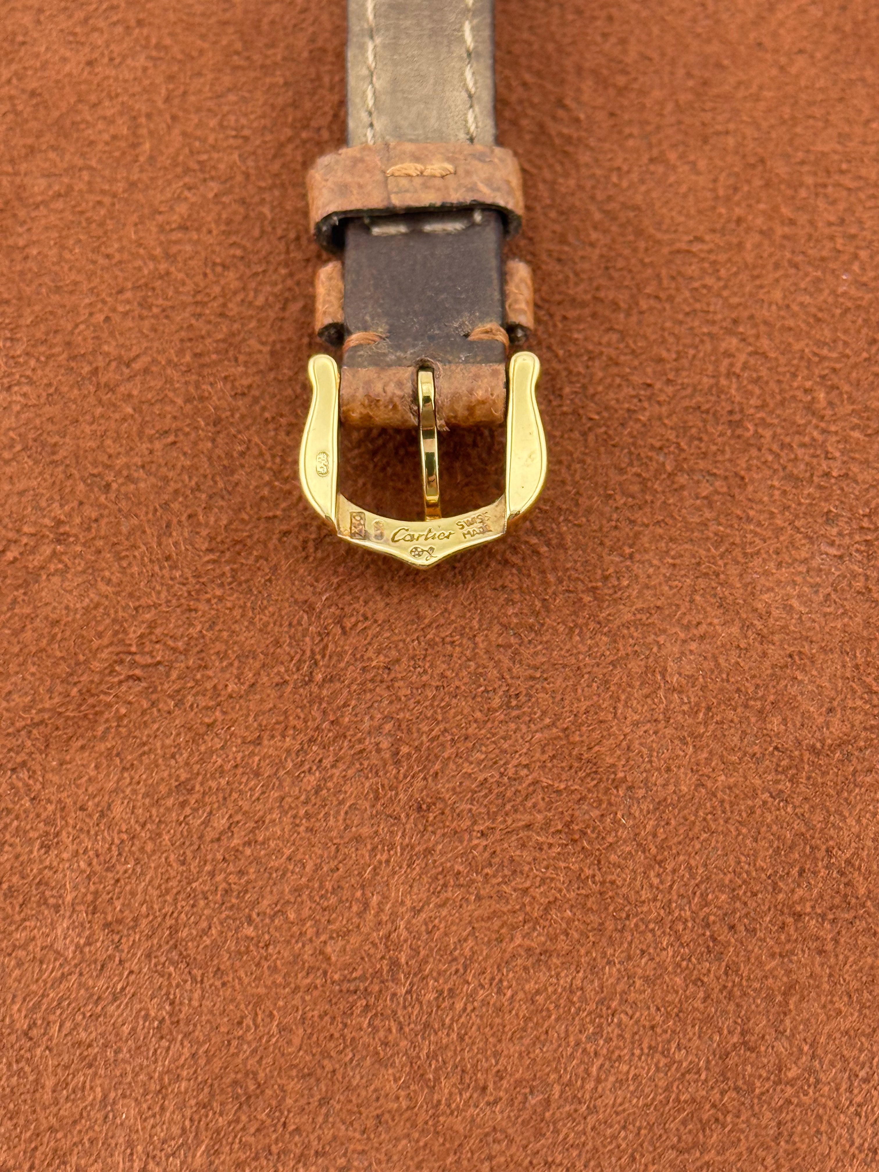 Cartier Tonneau – 18K Gold, Paris Dial, Manual-Wind