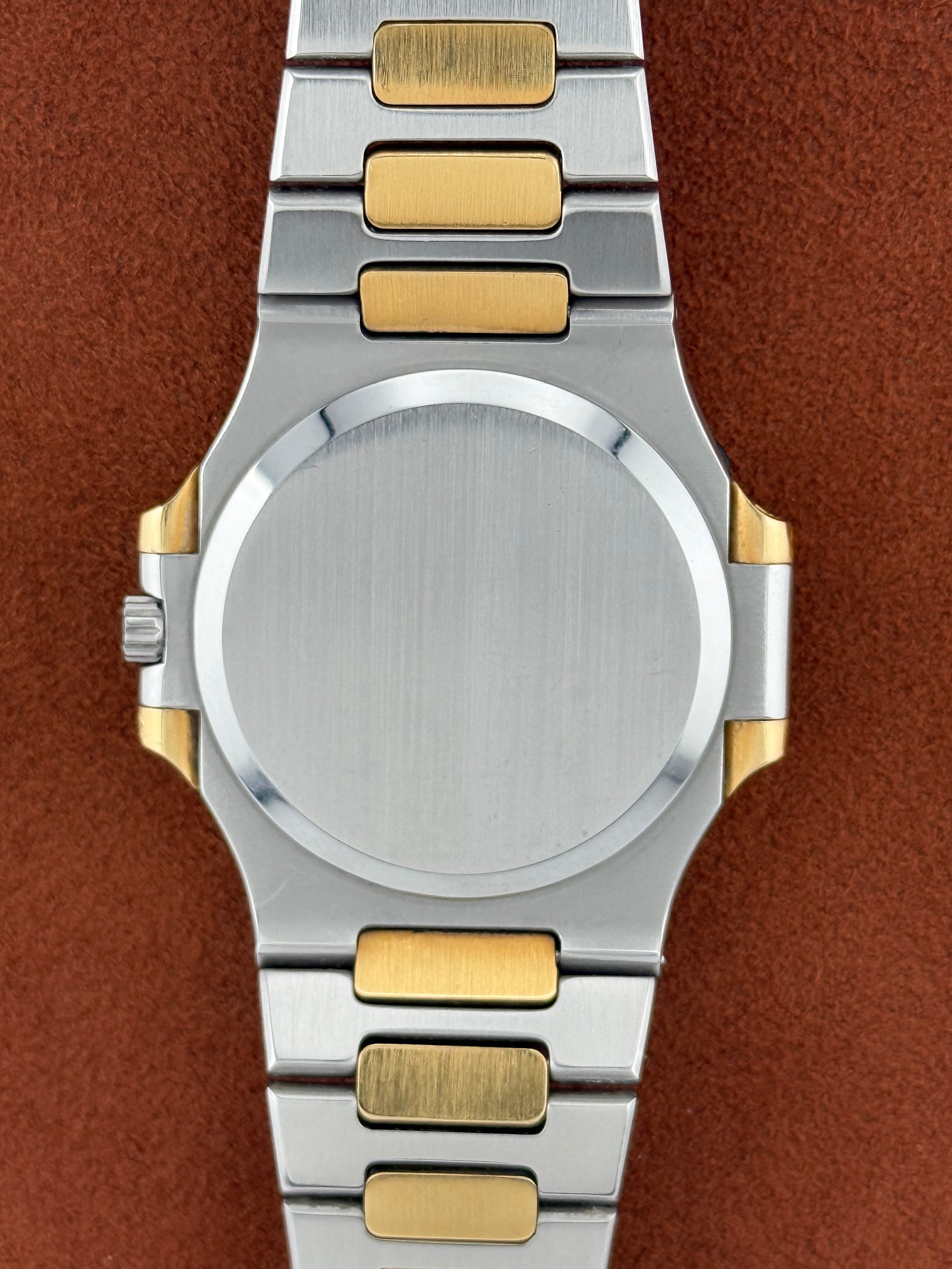 Patek Philippe Nautilus Ref. 3700/1AJ – Two-Tone Jumbo, Blue Dial