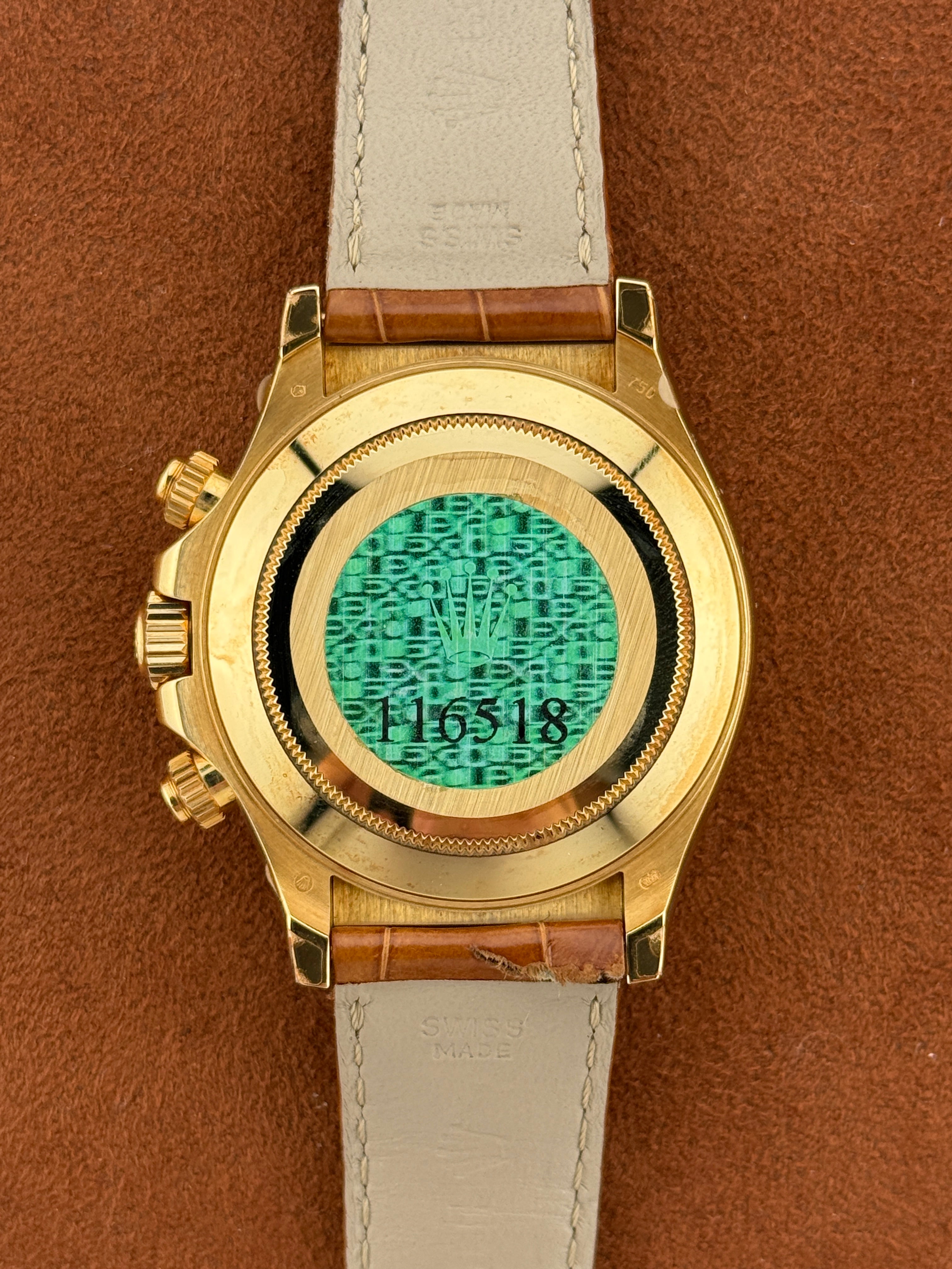Rolex Daytona 116518 Mother of pearl - full set offered from the original owner