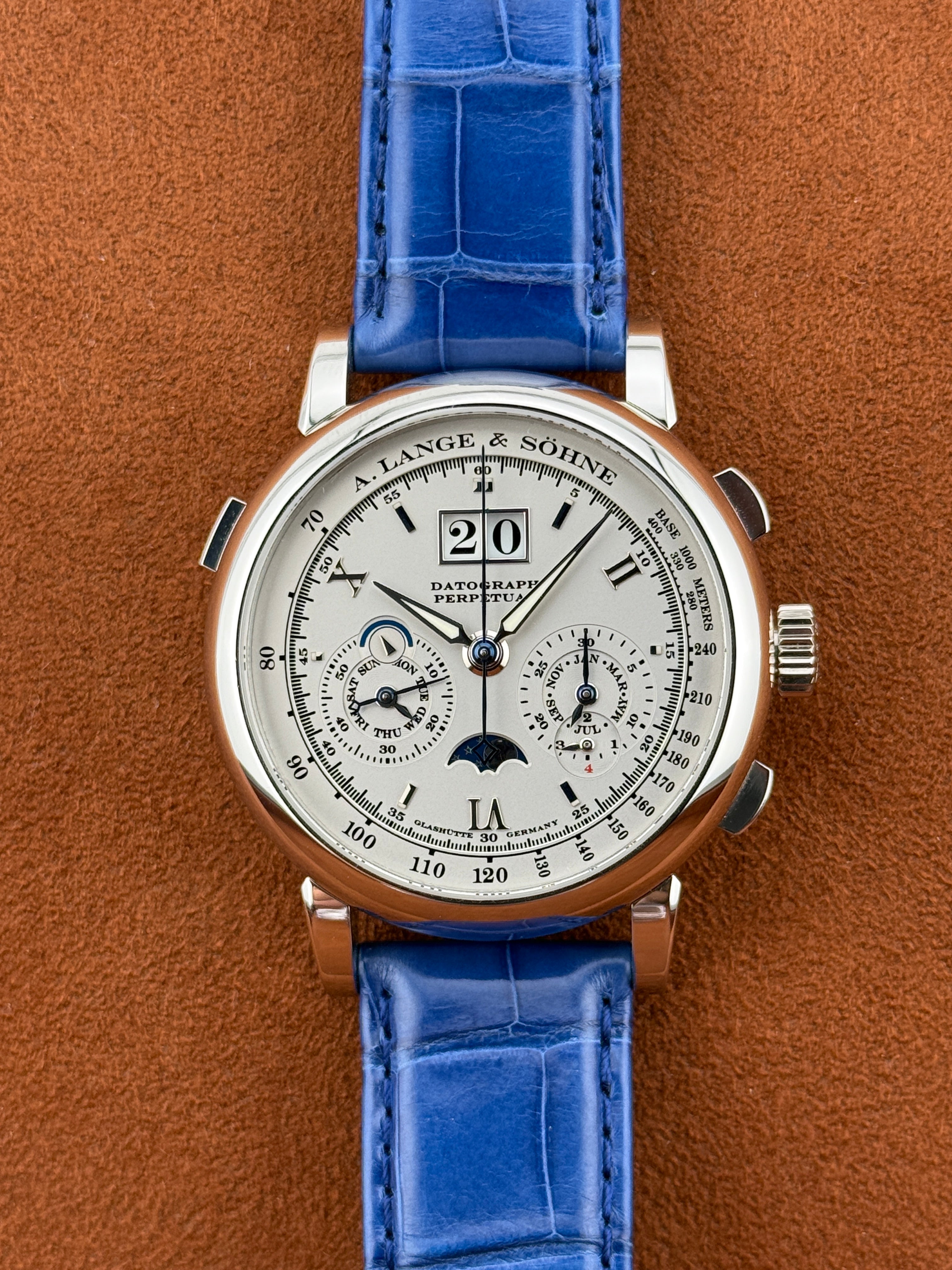 A. Lange & Söhne Datograph Perpetual, Reference 410.025 full set 2010