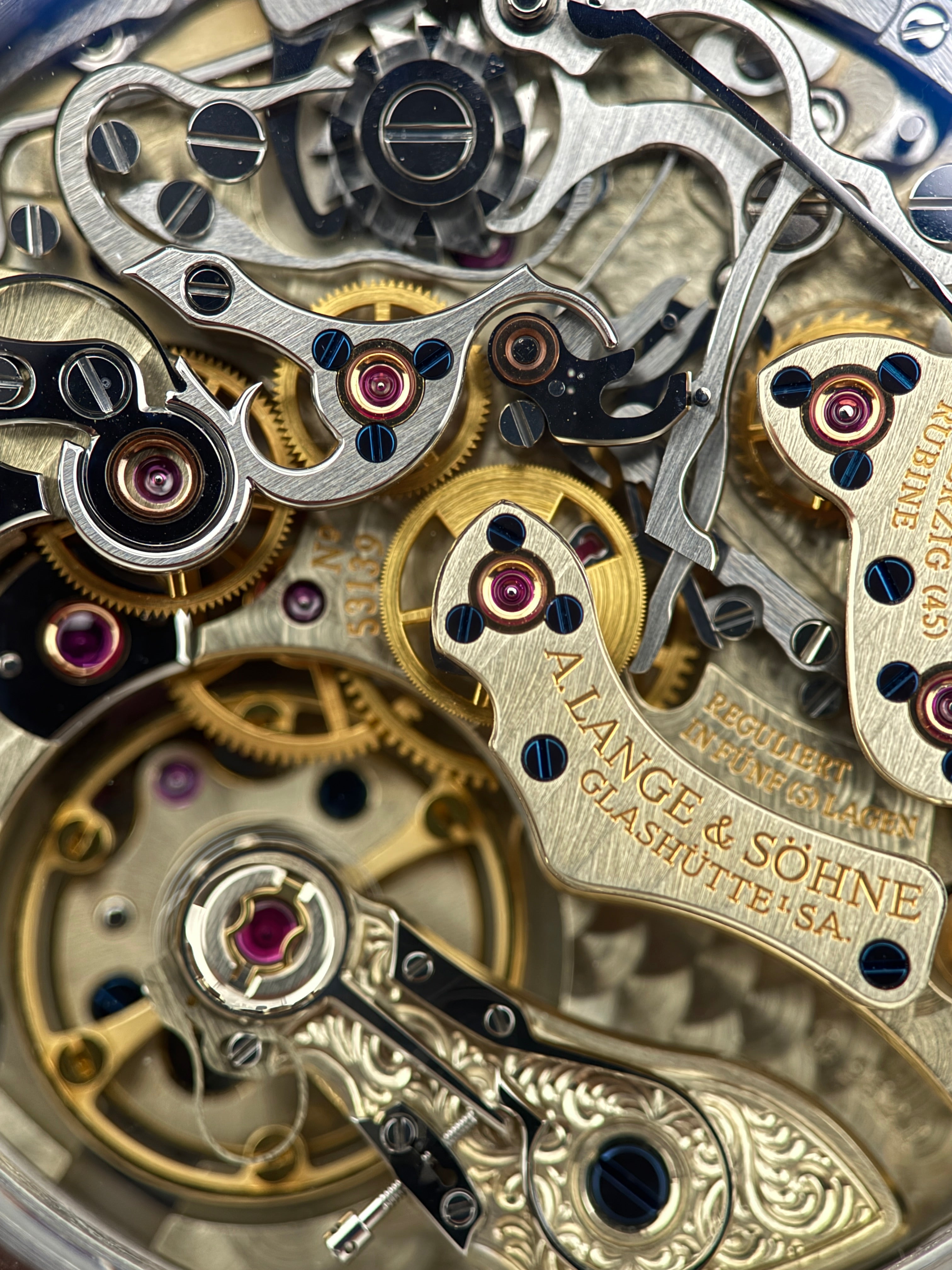 A. Lange & Söhne Datograph Perpetual, Reference 410.025 full set 2010