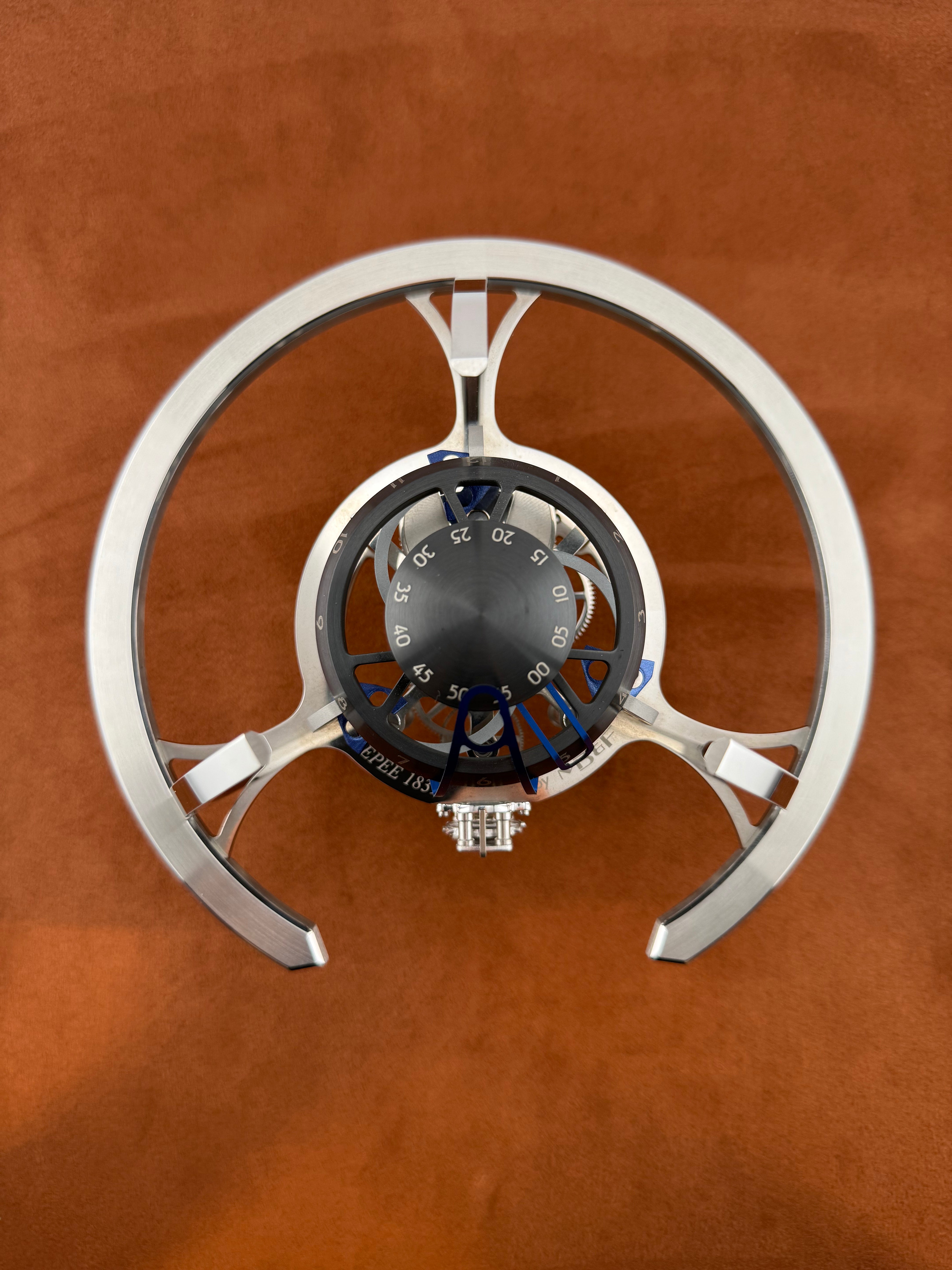 MB&F x L’Epée 1839 Starfleet Explorer Blue – Limited Edition Table Clock, Full Set 2020
