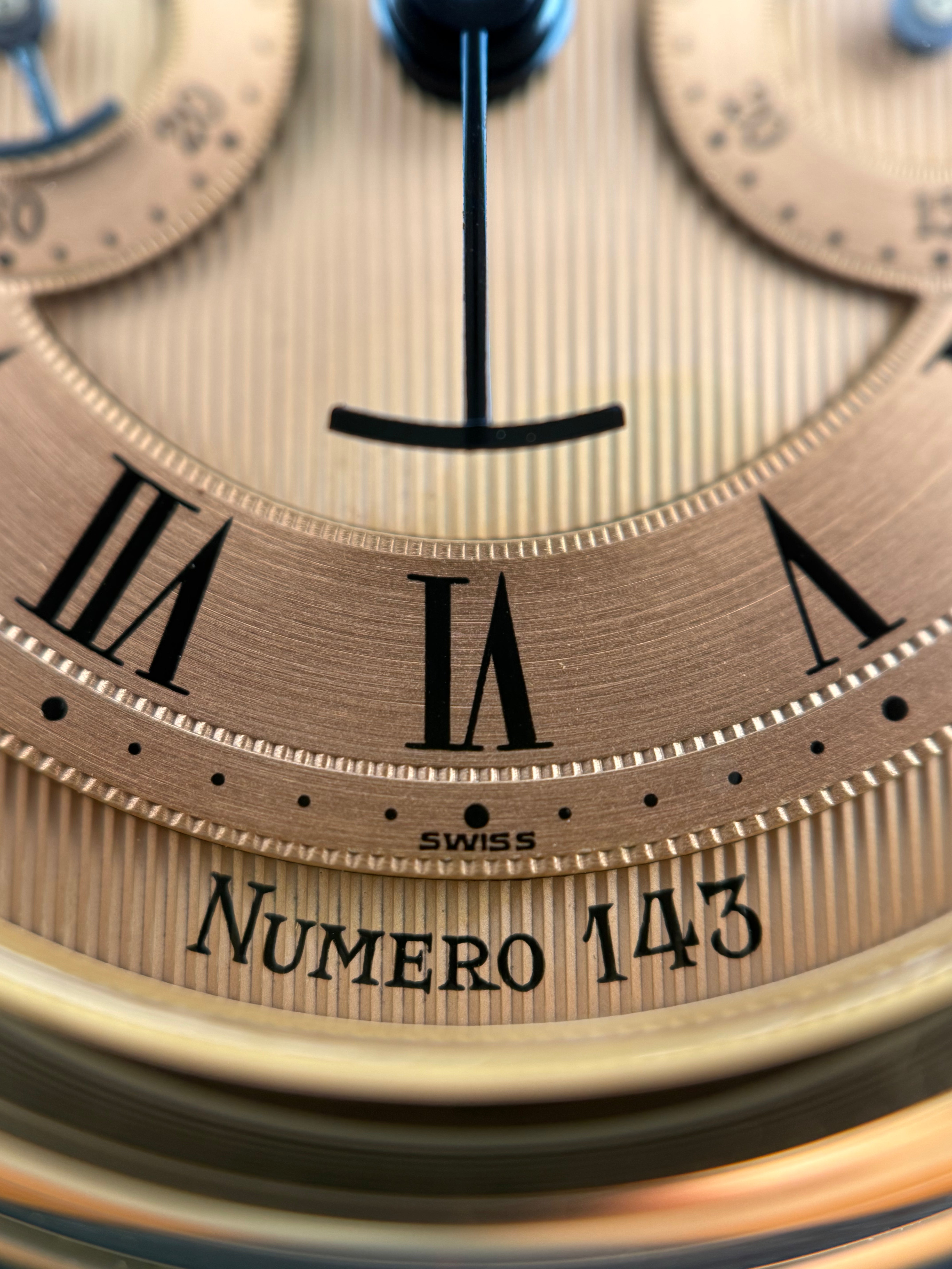 Daniel Roth Ref. 2147 – Early 1992 18K Pink Gold Chronograph with Pink Guilloché Dial