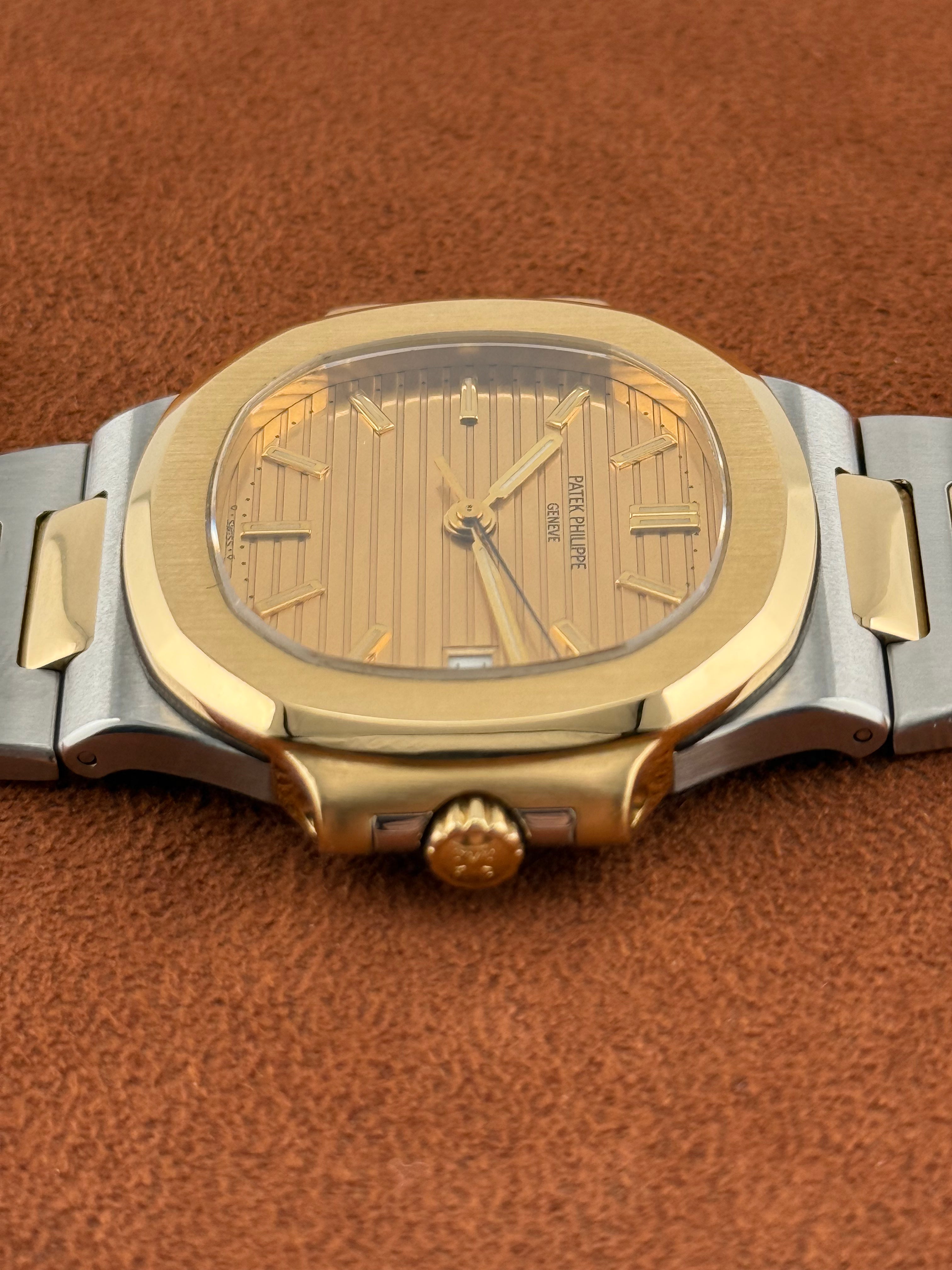 Patek Philippe Nautilus Ref. 3800/1 – Steel & Gold, Gilded Dial, Extract from the Archives