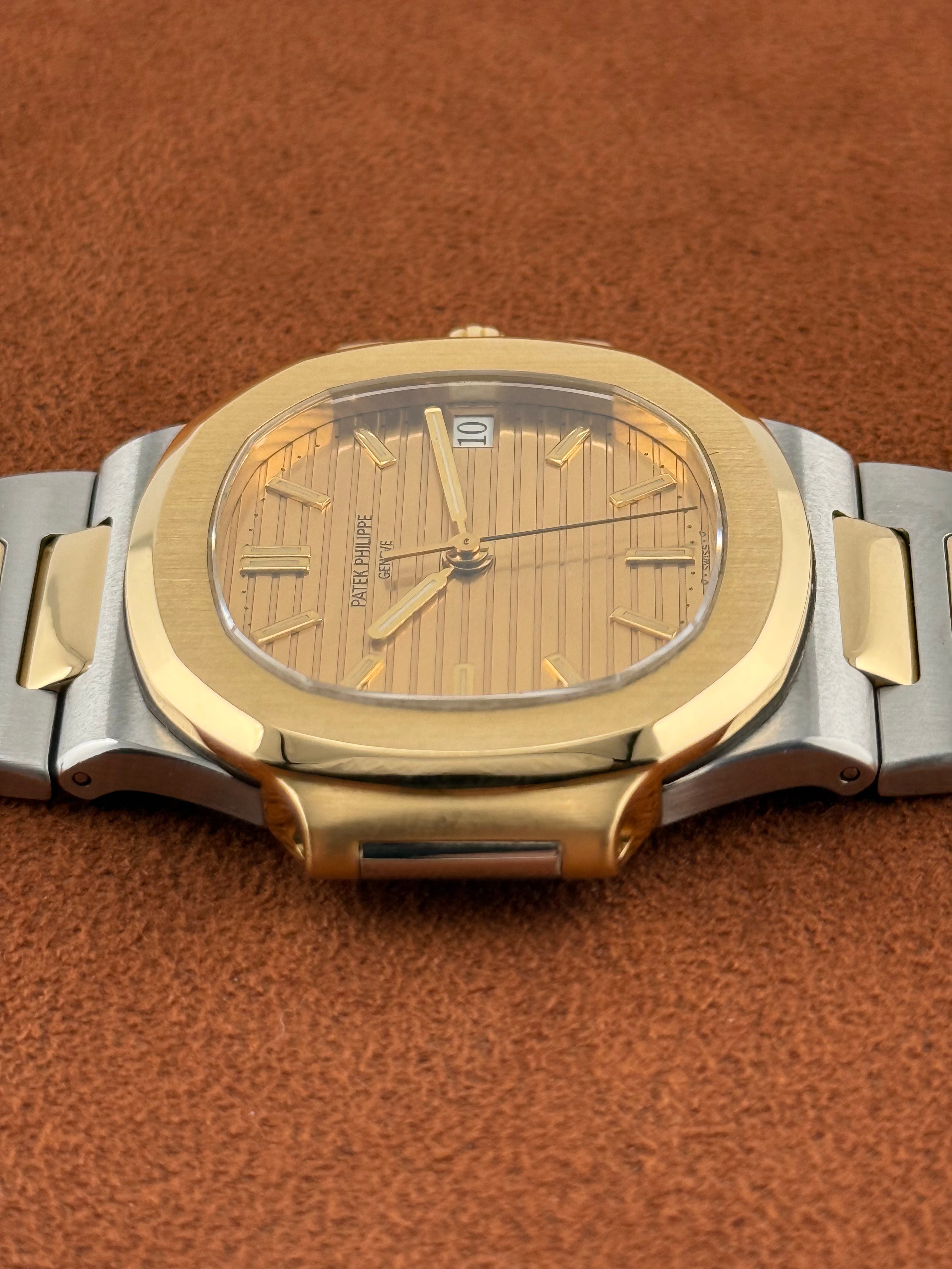 Patek Philippe Nautilus Ref. 3800/1 – Steel & Gold, Gilded Dial, Extract from the Archives