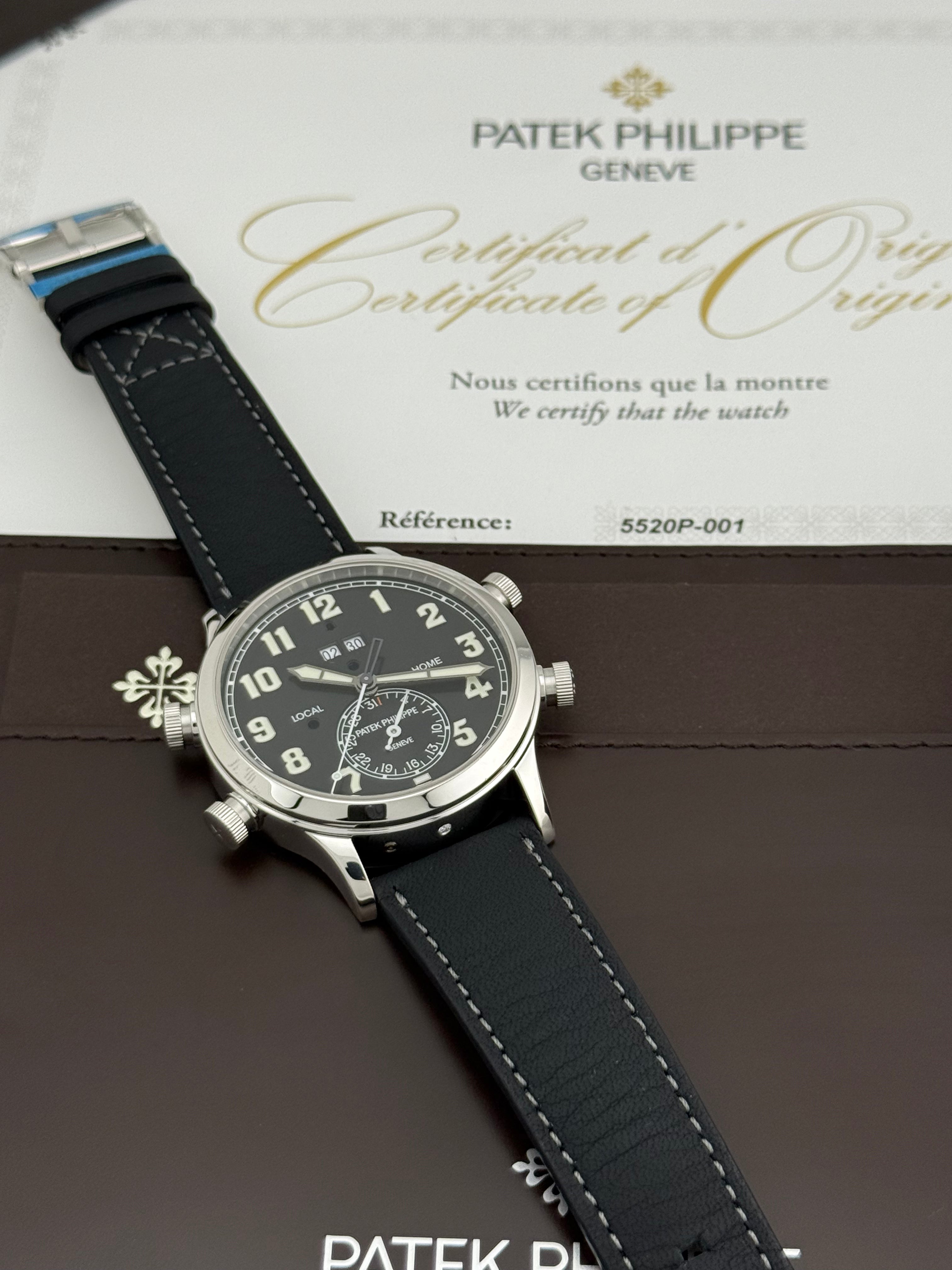Patek Philippe Alarm Travel Time — Ref. 5520P-001