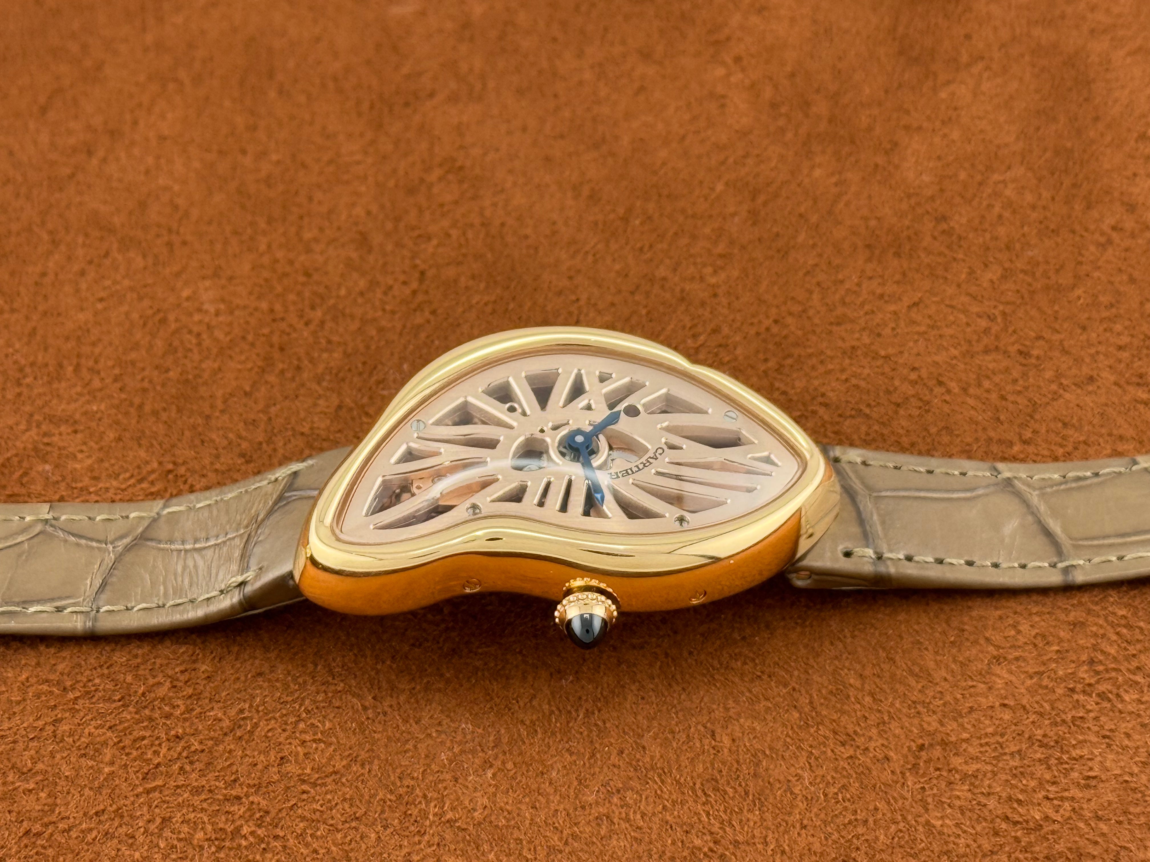 Cartier Crash Skeleton Rose Gold full set ref. CRWHCH0006