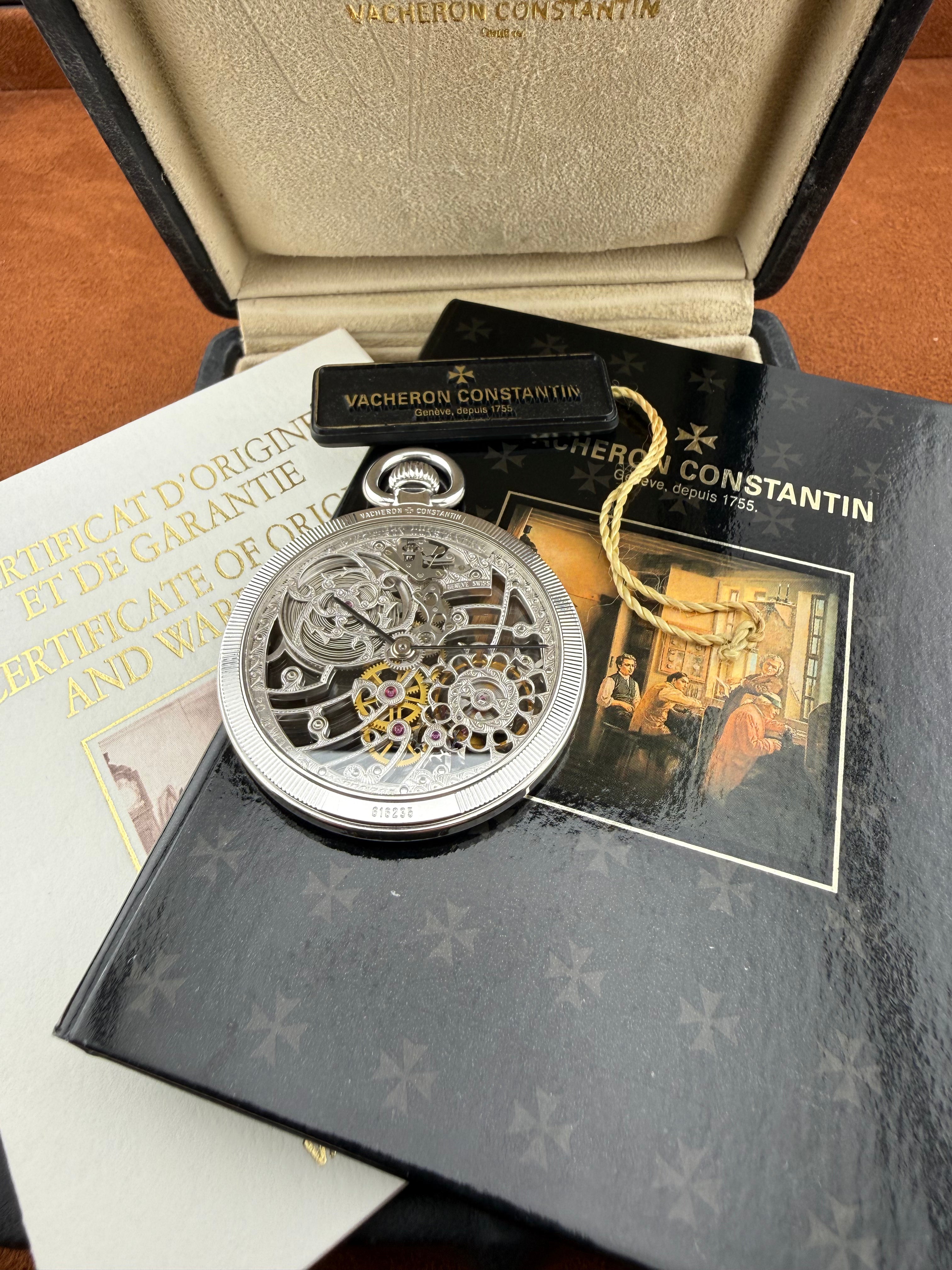 Vacheron Constantin Ref. 57100P - Skeleton Pocket Watch