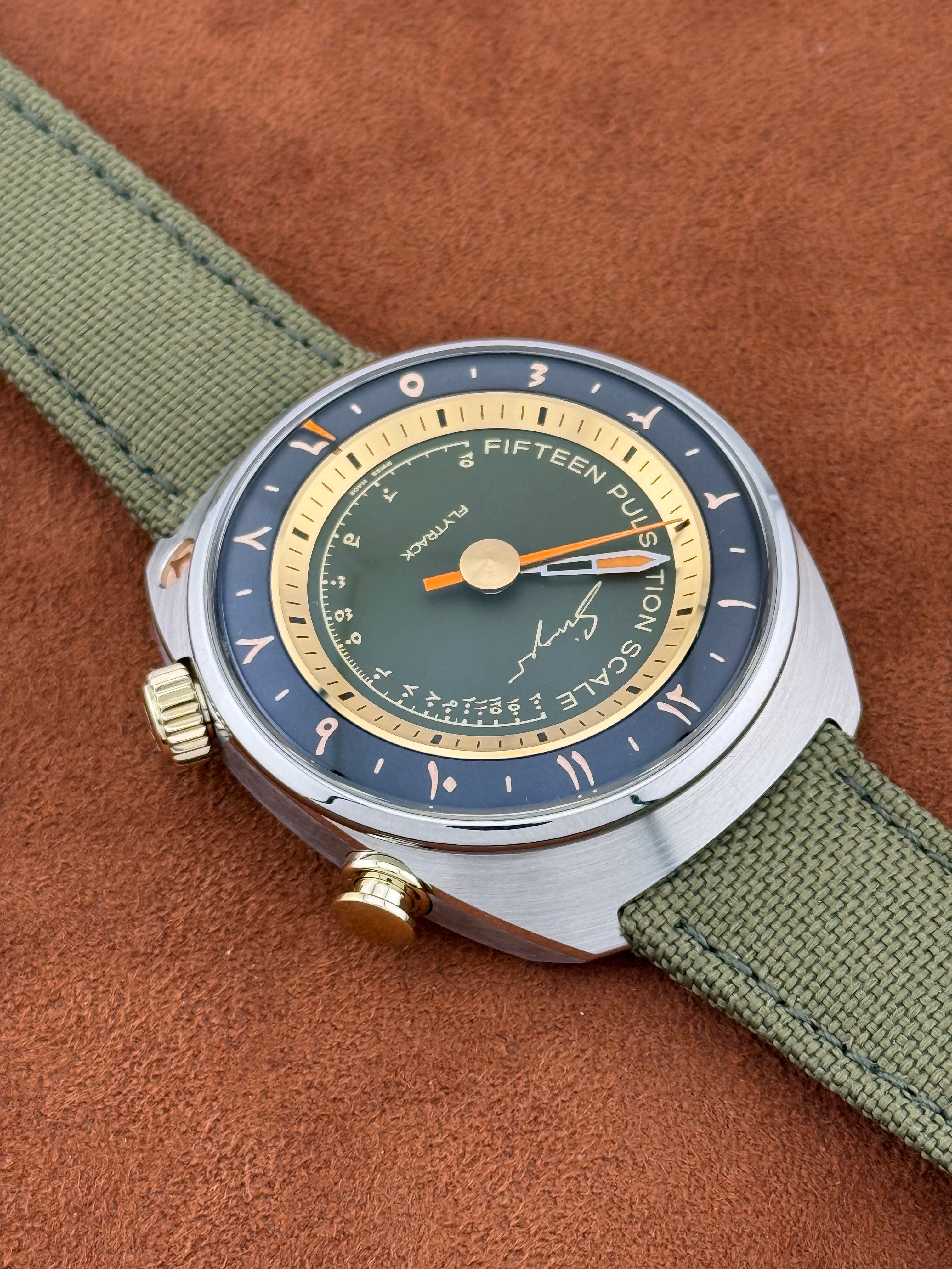 Singer Reimagined Flytrack Perpétuel Edition — Pulsometer, Titanium