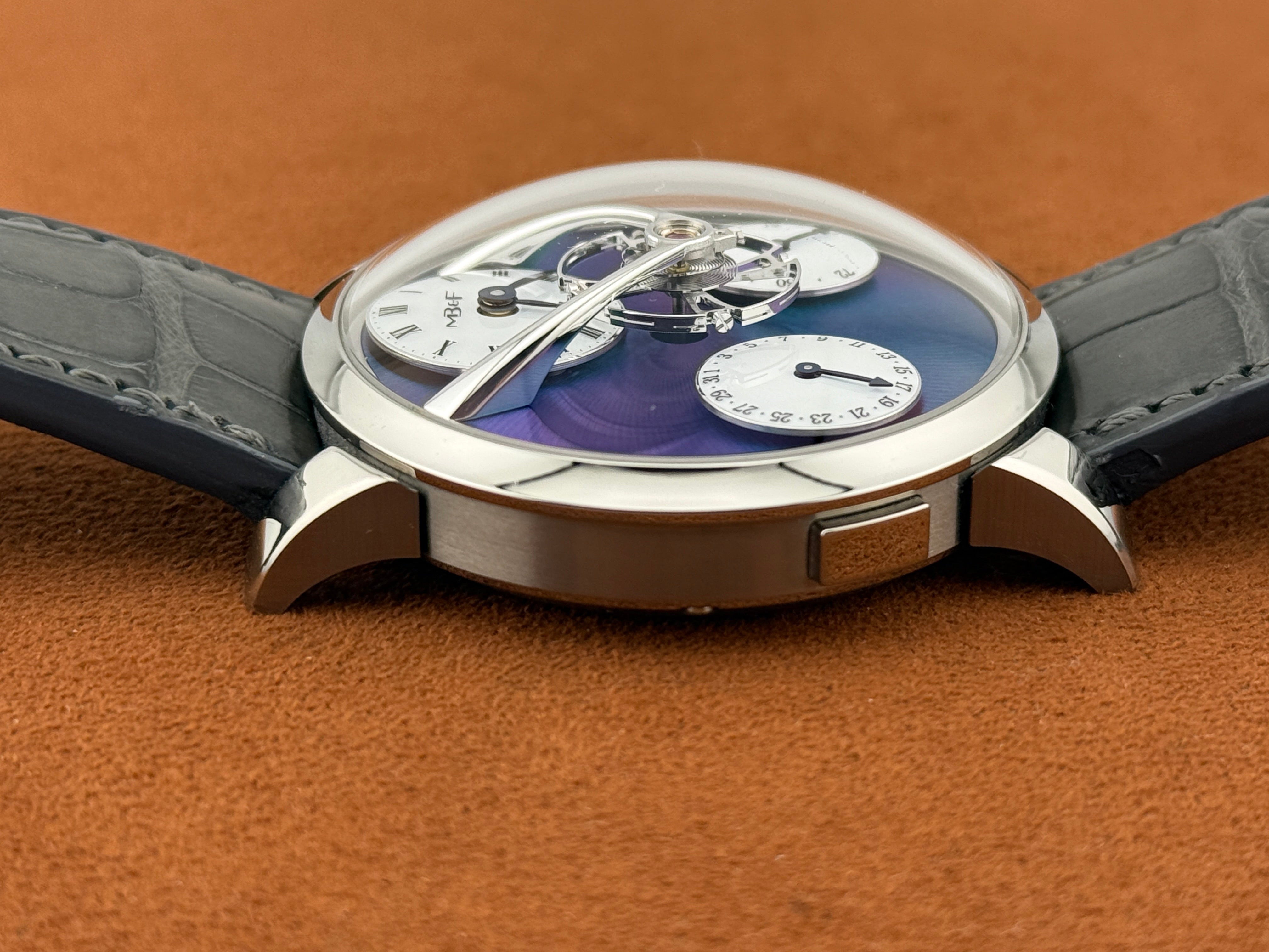 MB&F LM Split escapement Titanium Green Edition: limited to 33 pieces