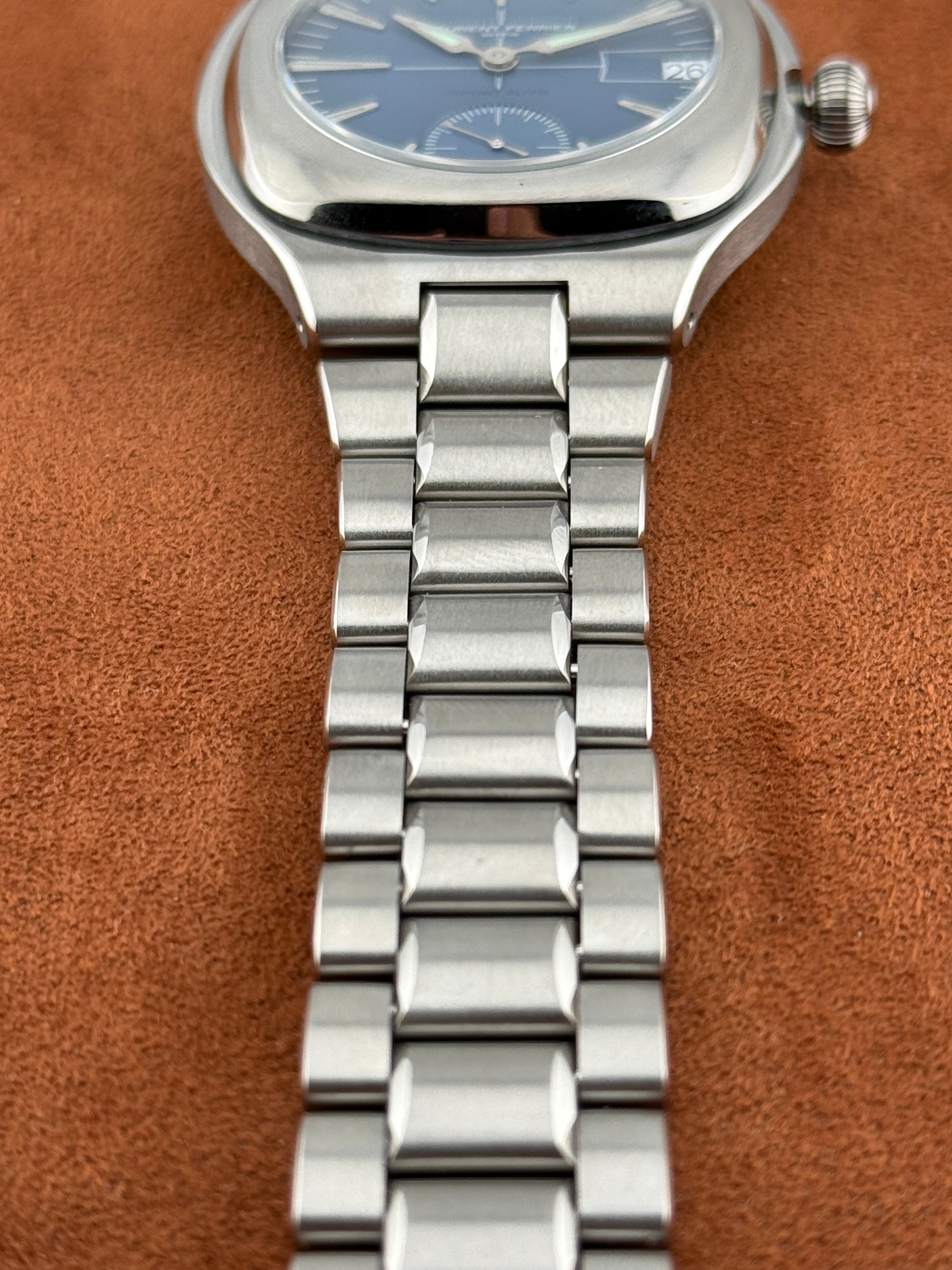 Laurent Ferrier Sport Auto Titanium Blue Dial — Full Set, 2023