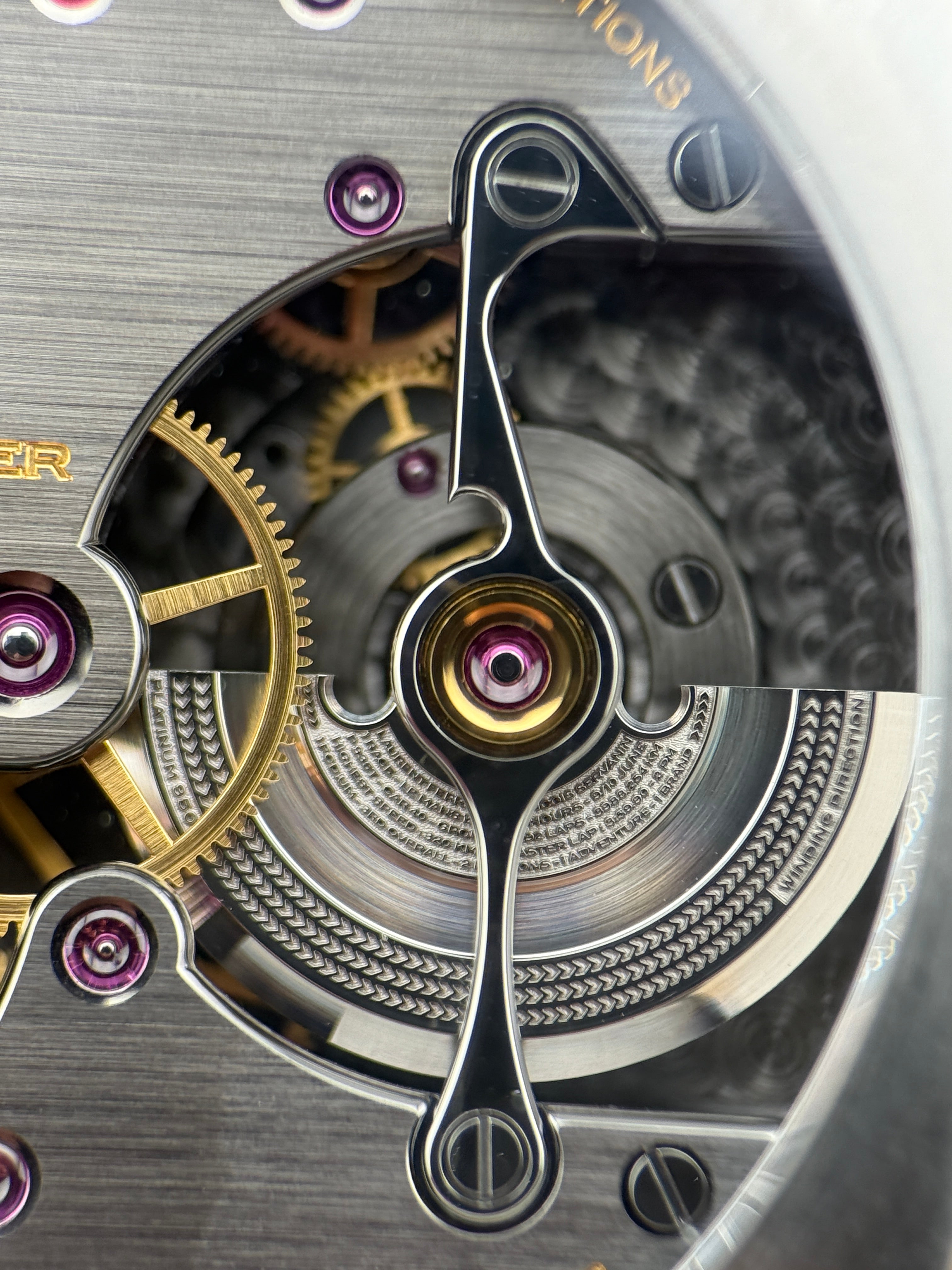 Laurent Ferrier Sport Auto Titanium Blue Dial — Full Set, 2023