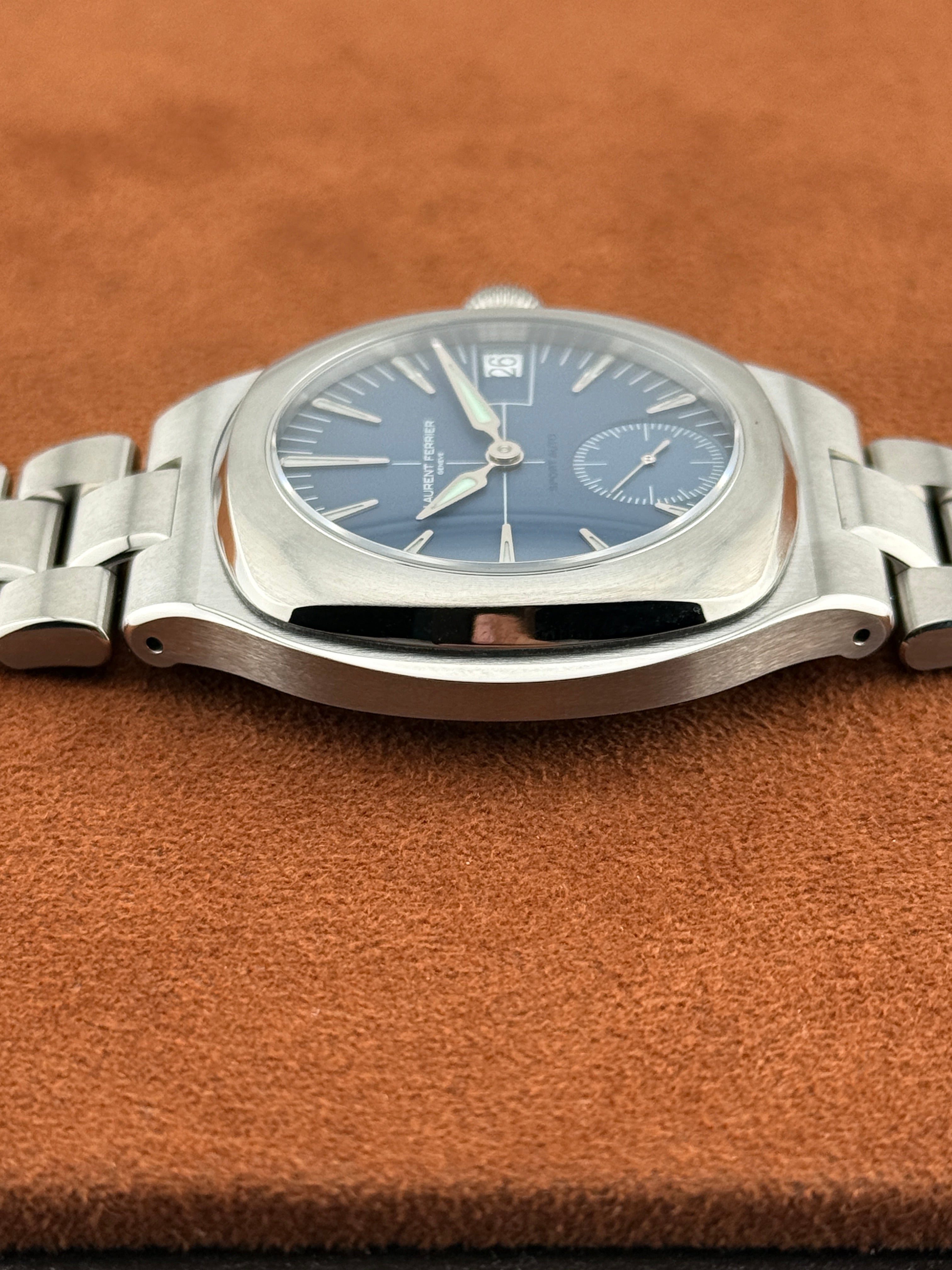 Laurent Ferrier Sport Auto Titanium Blue Dial — Full Set, 2023