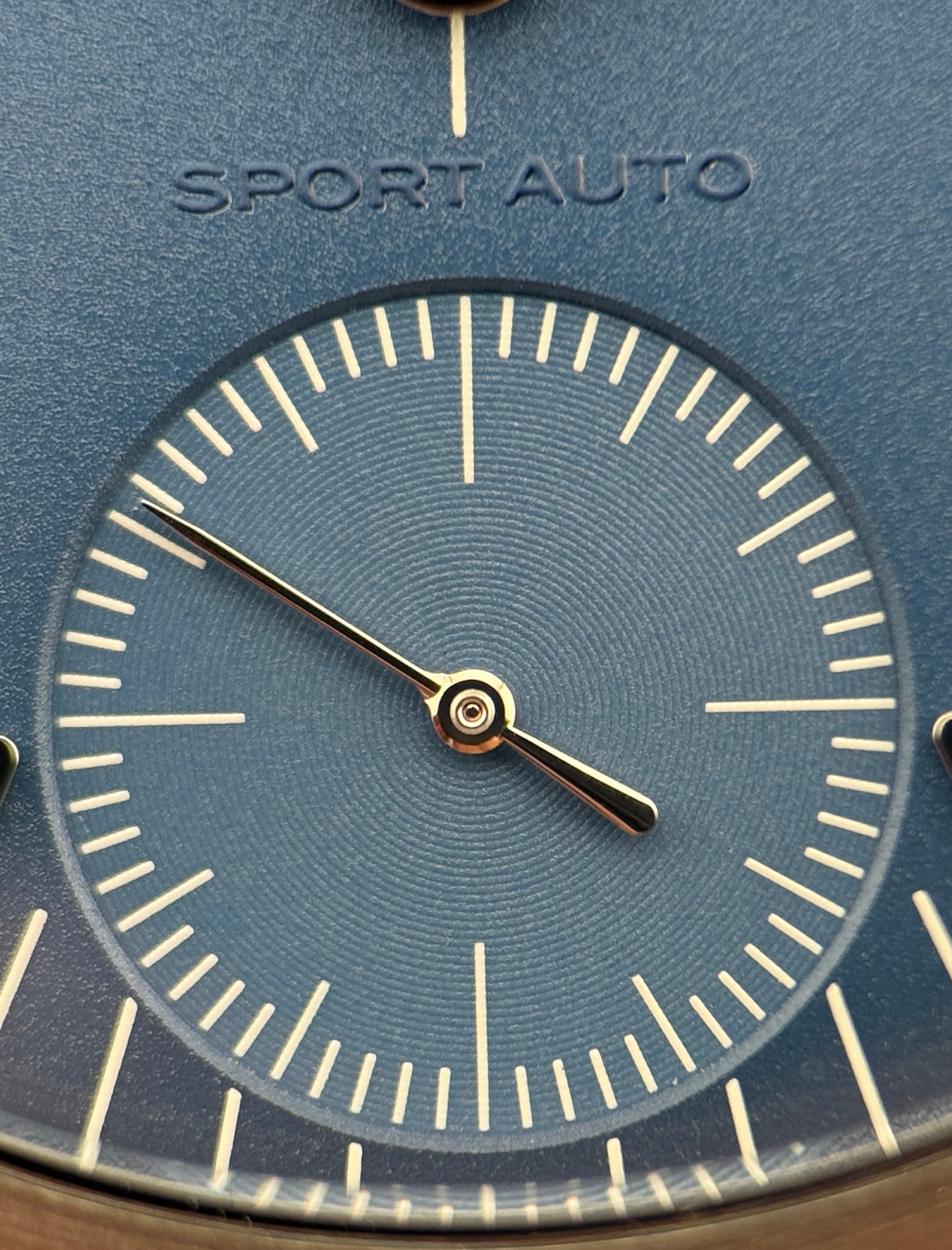Laurent Ferrier Sport Auto Titanium Blue Dial — Full Set, 2023
