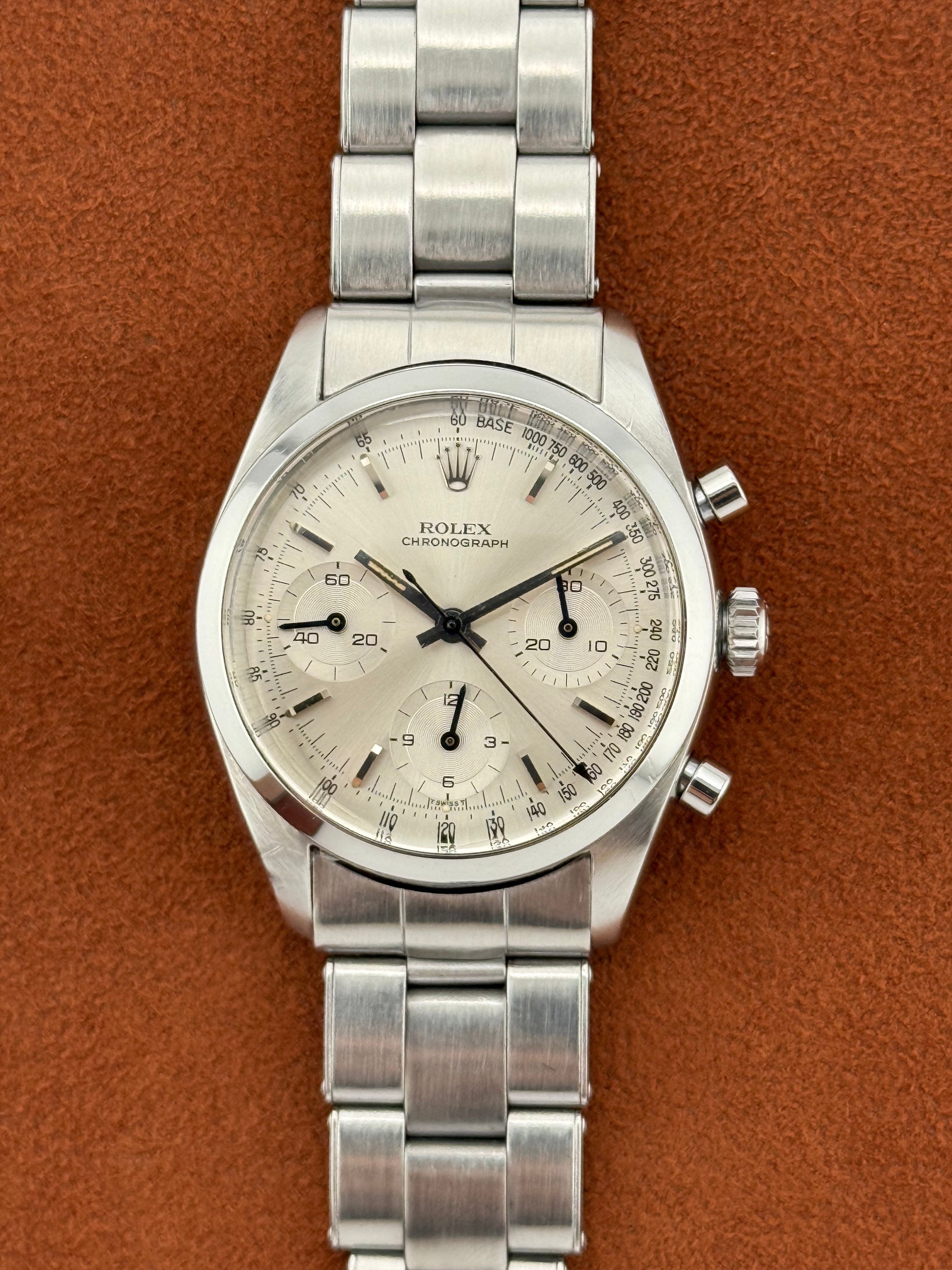 Rolex Chronograph Ref. 6238 “Pre-Daytona” – Stainless Steel