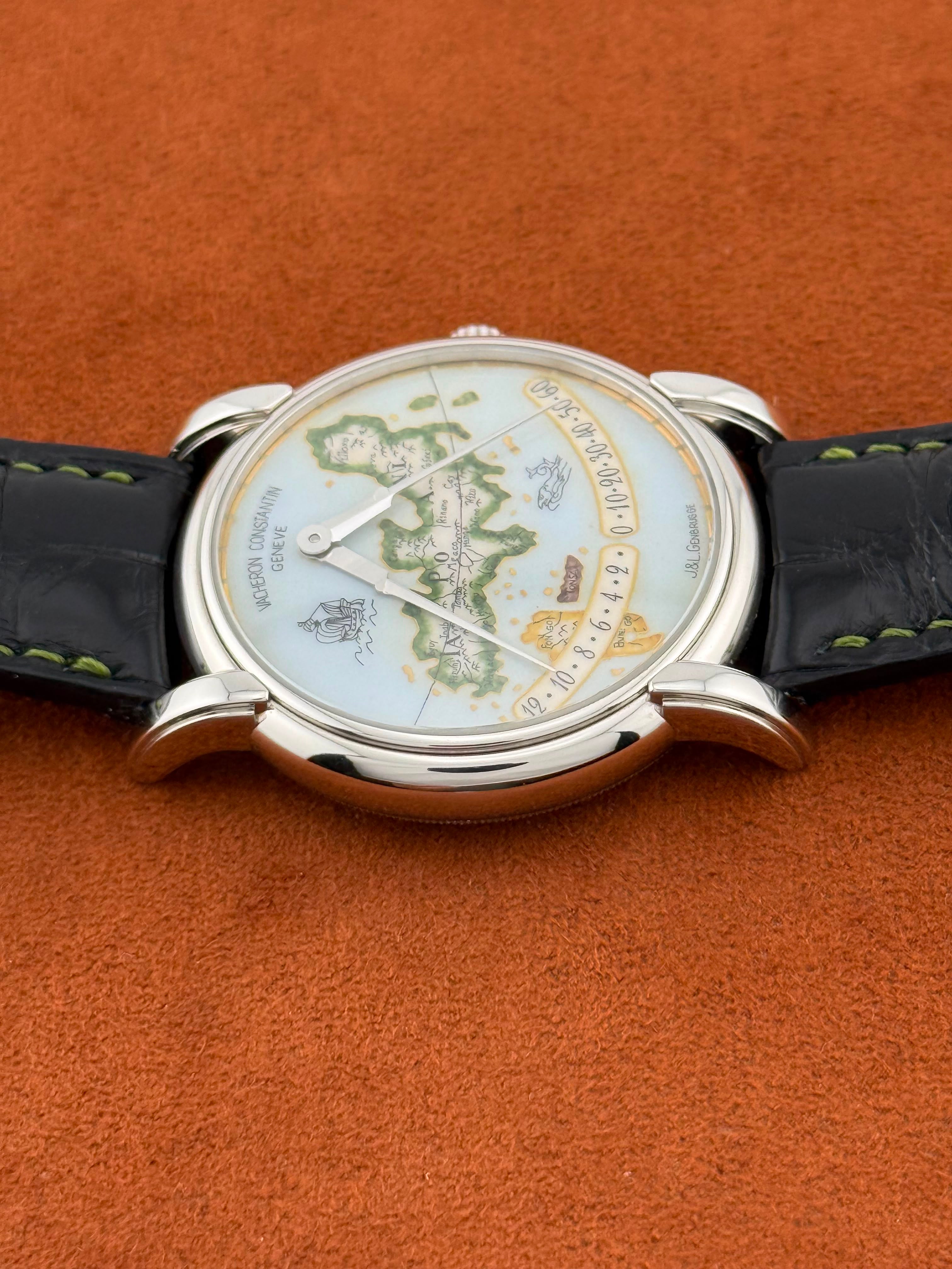 Vacheron Constantin Mercator “Email Japon” Ref. 43050/000P-8831 — Platinum, Nº 13/30, Full Set, 2001