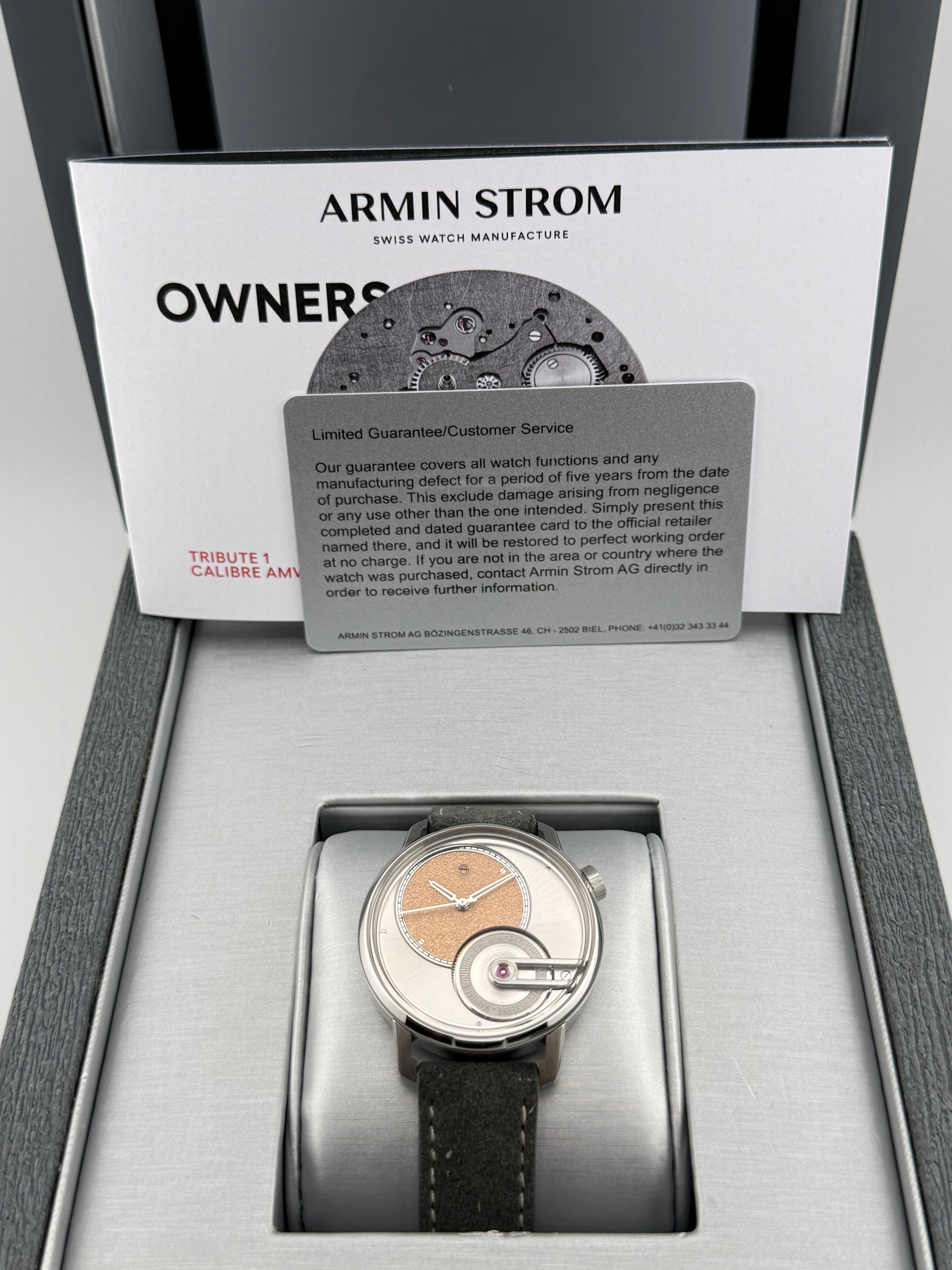 Armin Strom Tribute 1 SHH Edition – Limited Edition of 12, Full Set, 2025