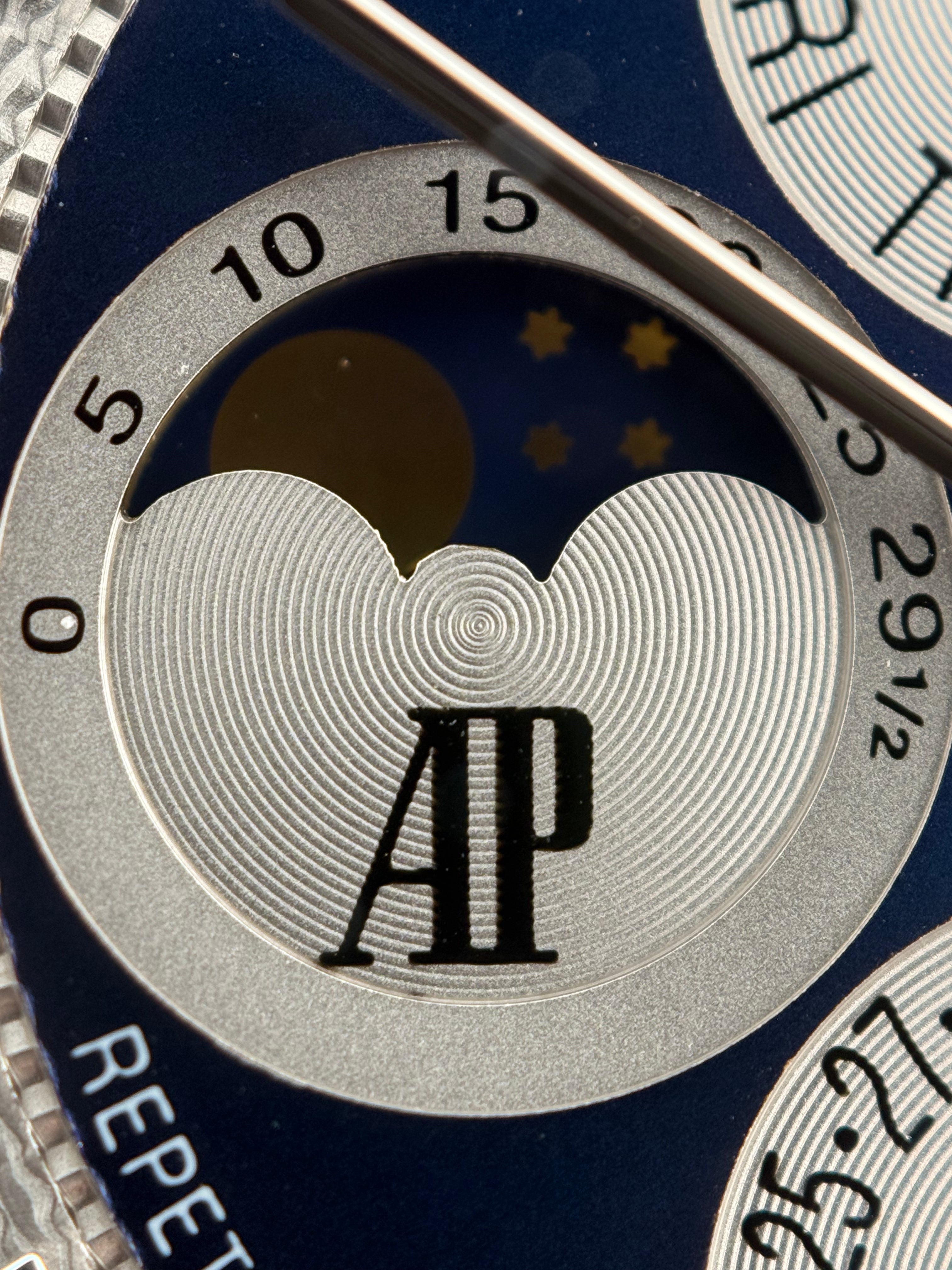 Audemars Piguet Jules Audemars Minute Repeater Perpetual Calendar Ref. 25918PT – Platinum, Special-Order Dial
