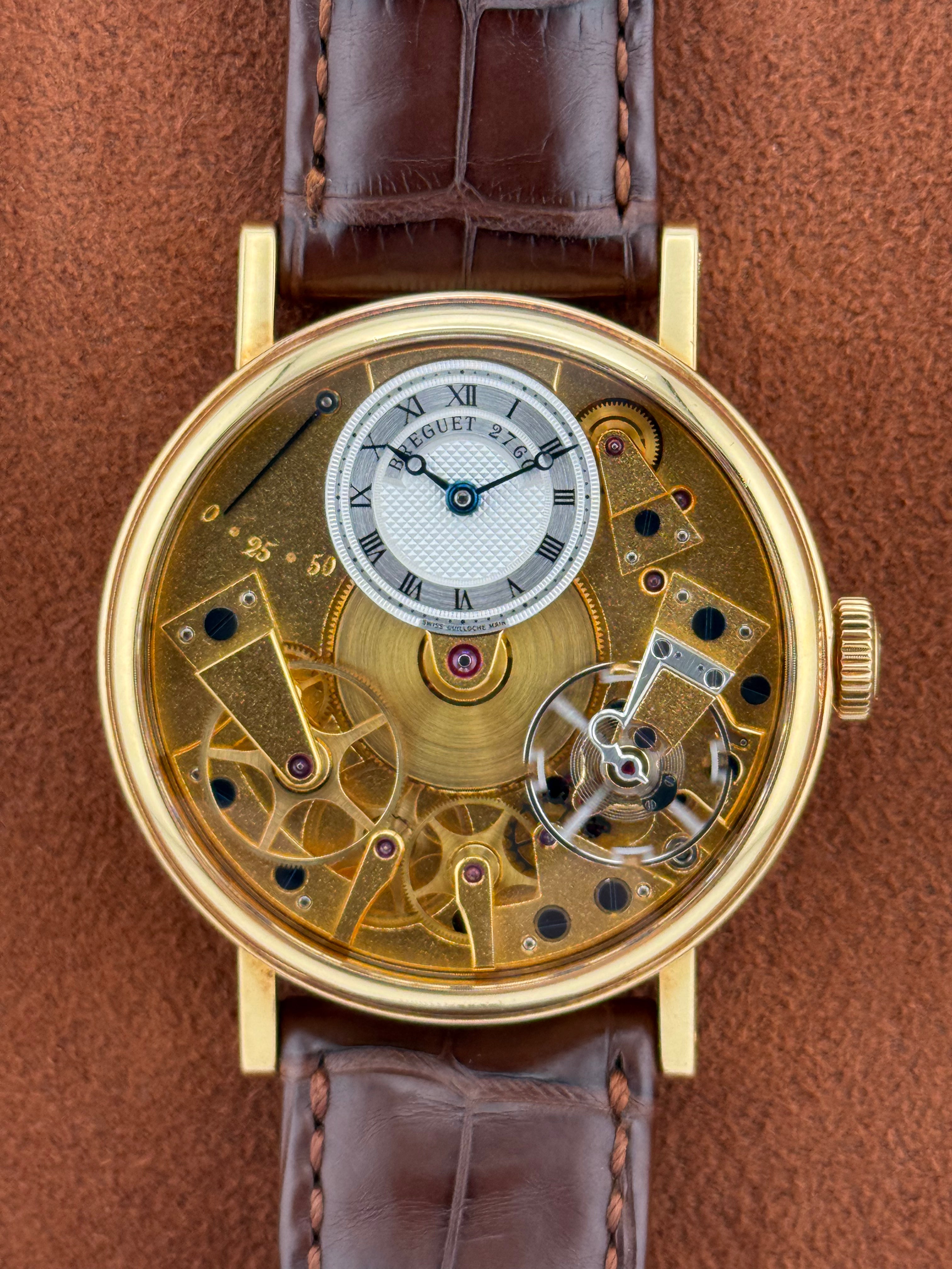 Breguet Tradition Ref. 7027BA/11/9V6 – 18K Yellow Gold, Full Set, 2020