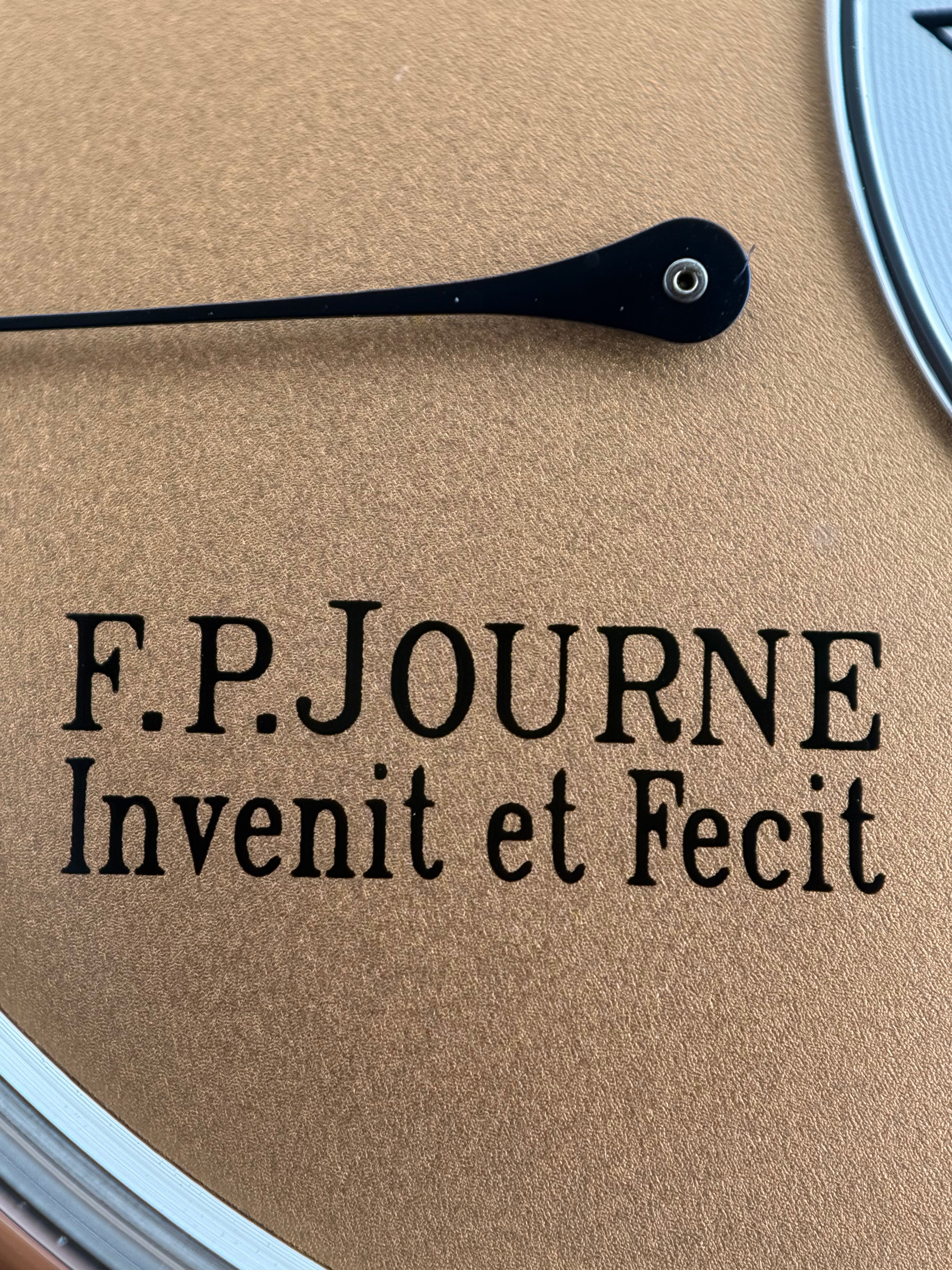F.P. Journe Octa Automatique Réserve de Marche – platino, esfera de oro rosa, movimiento de latón