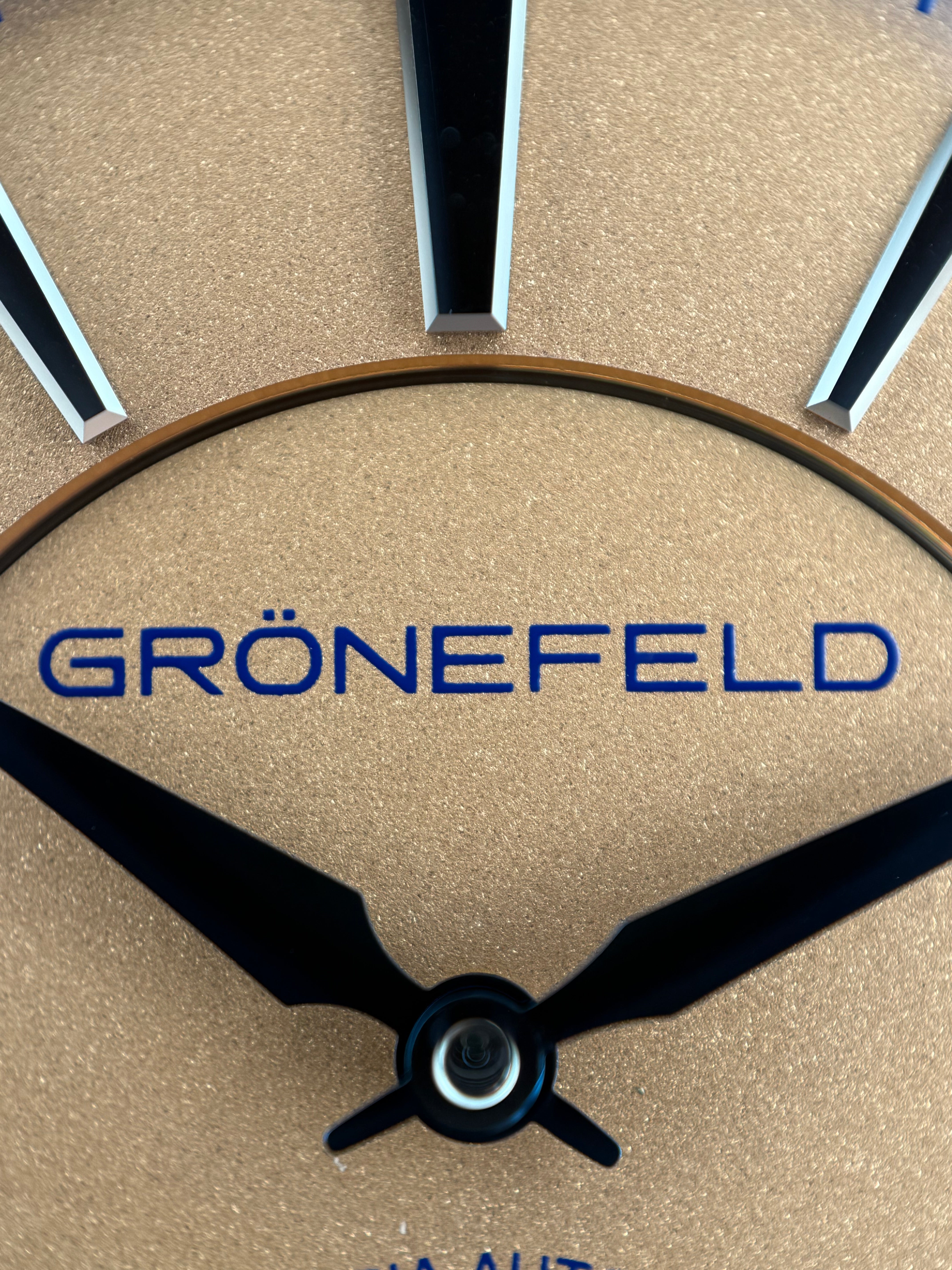 Grönefeld 1941 Principia Automatic – Salmon Dial, Stainless Steel, Full Set, New