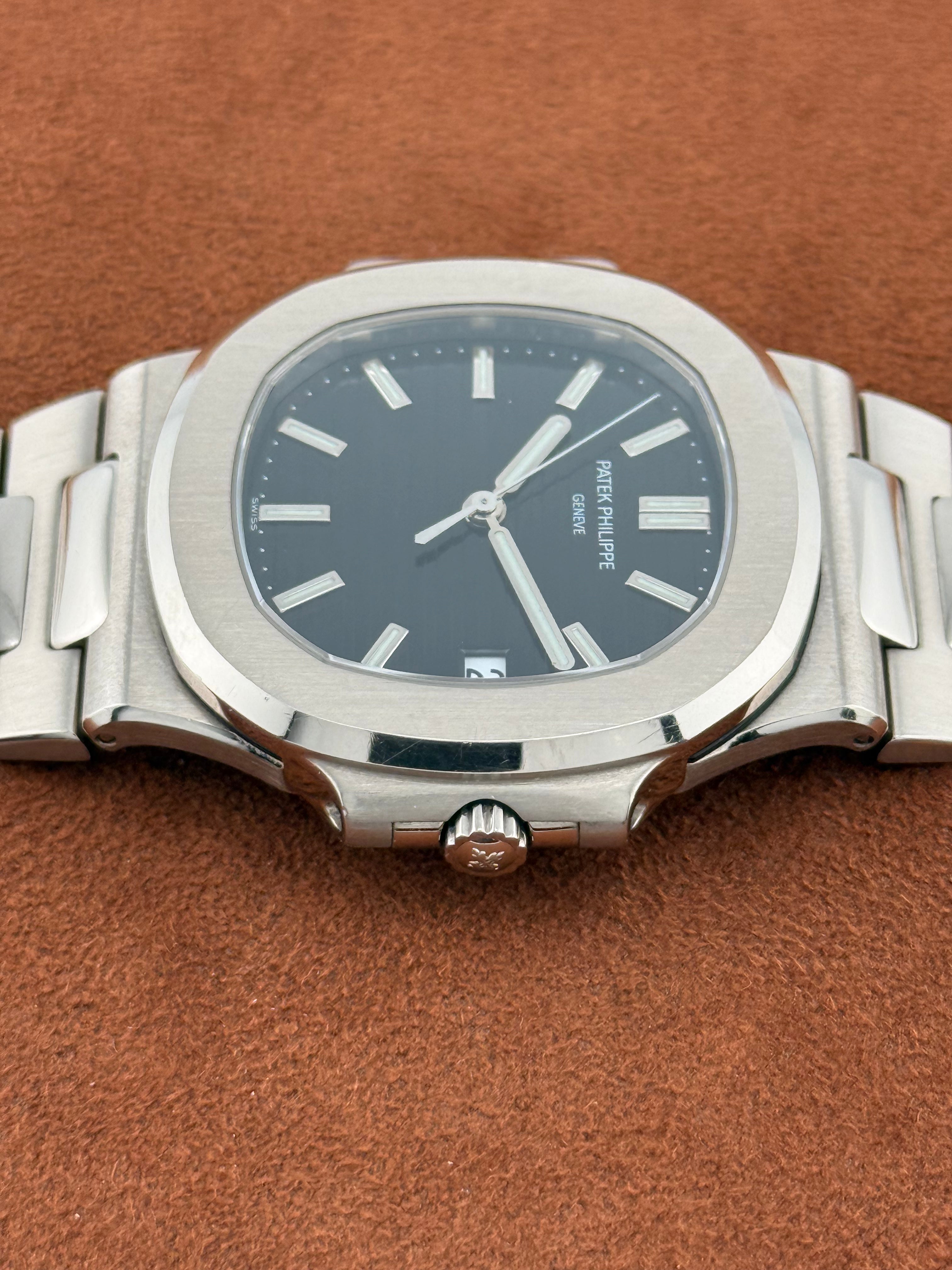 Patek Philippe Nautilus Ref. 3711 – 18K White Gold, Black Dial, Certificate of Origin