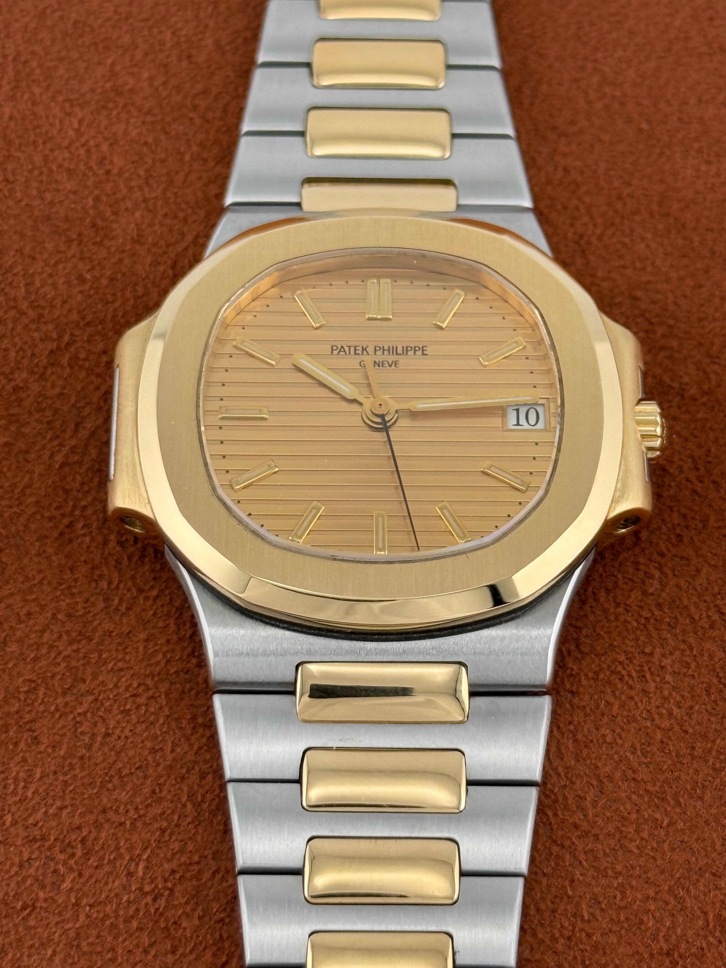 Patek Philippe Nautilus Ref. 3800/1 – Steel & Gold, Gilded Dial, Extract from the Archives