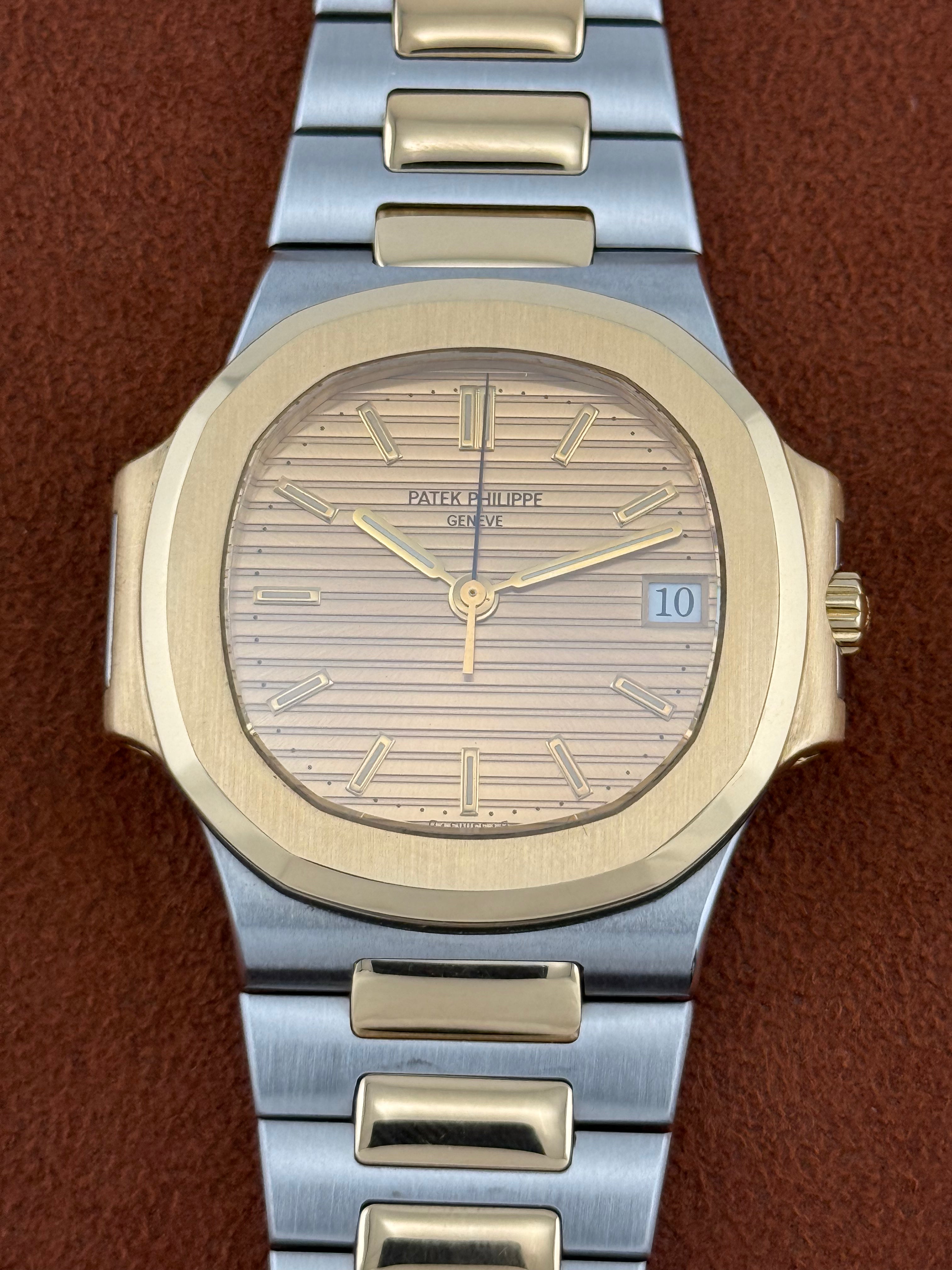 Patek Philippe Nautilus Ref. 3800/1 – Steel & Gold, Gilded Dial, Extract from the Archives