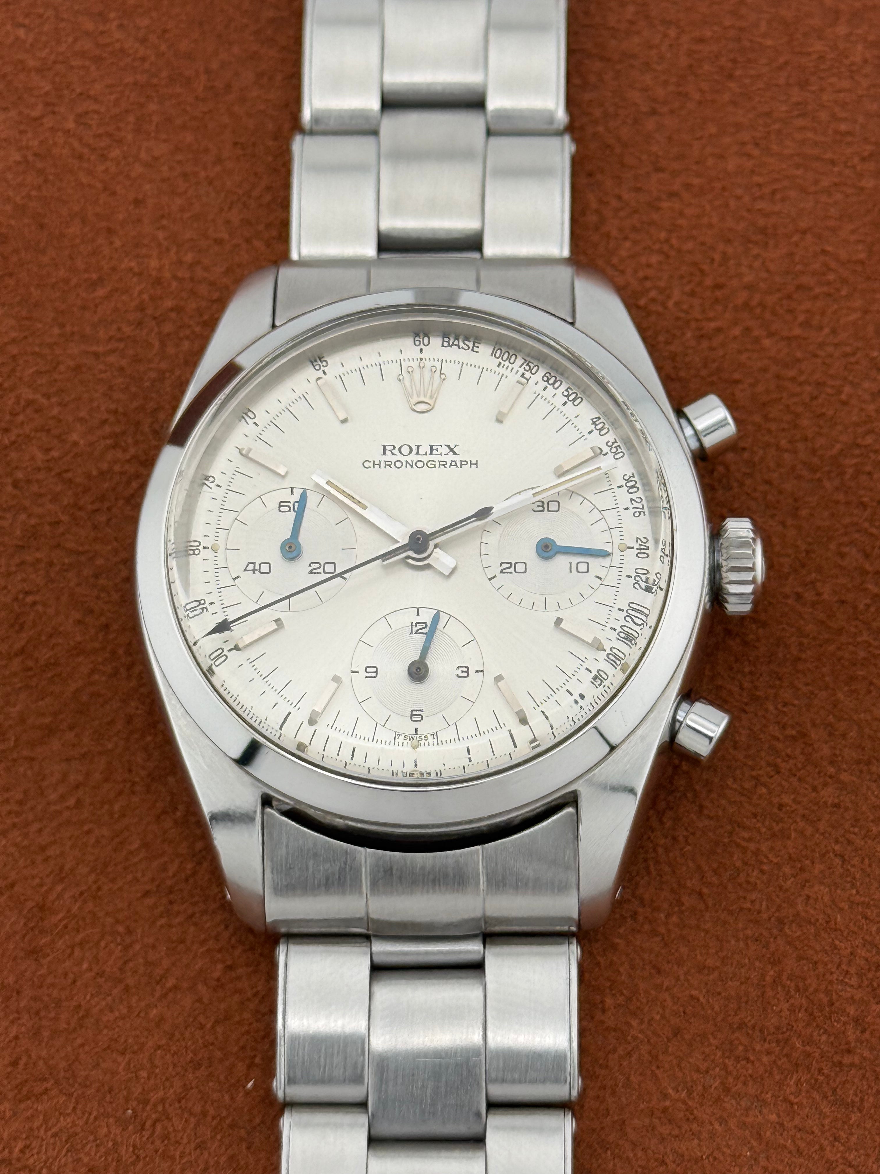 Rolex Chronograph Ref. 6238 “Pre-Daytona” – Stainless Steel