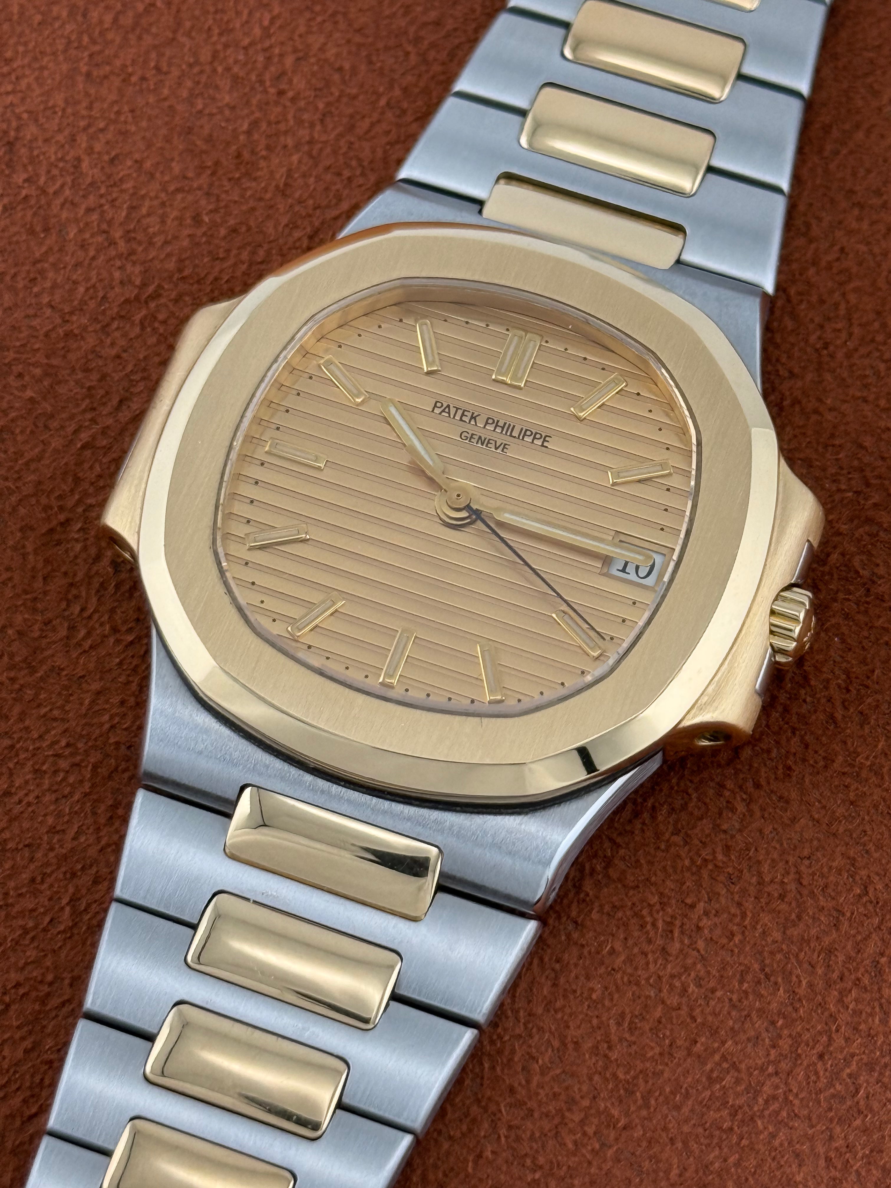 Patek Philippe Nautilus Ref. 3800/1 – Steel & Gold, Gilded Dial, Extract from the Archives