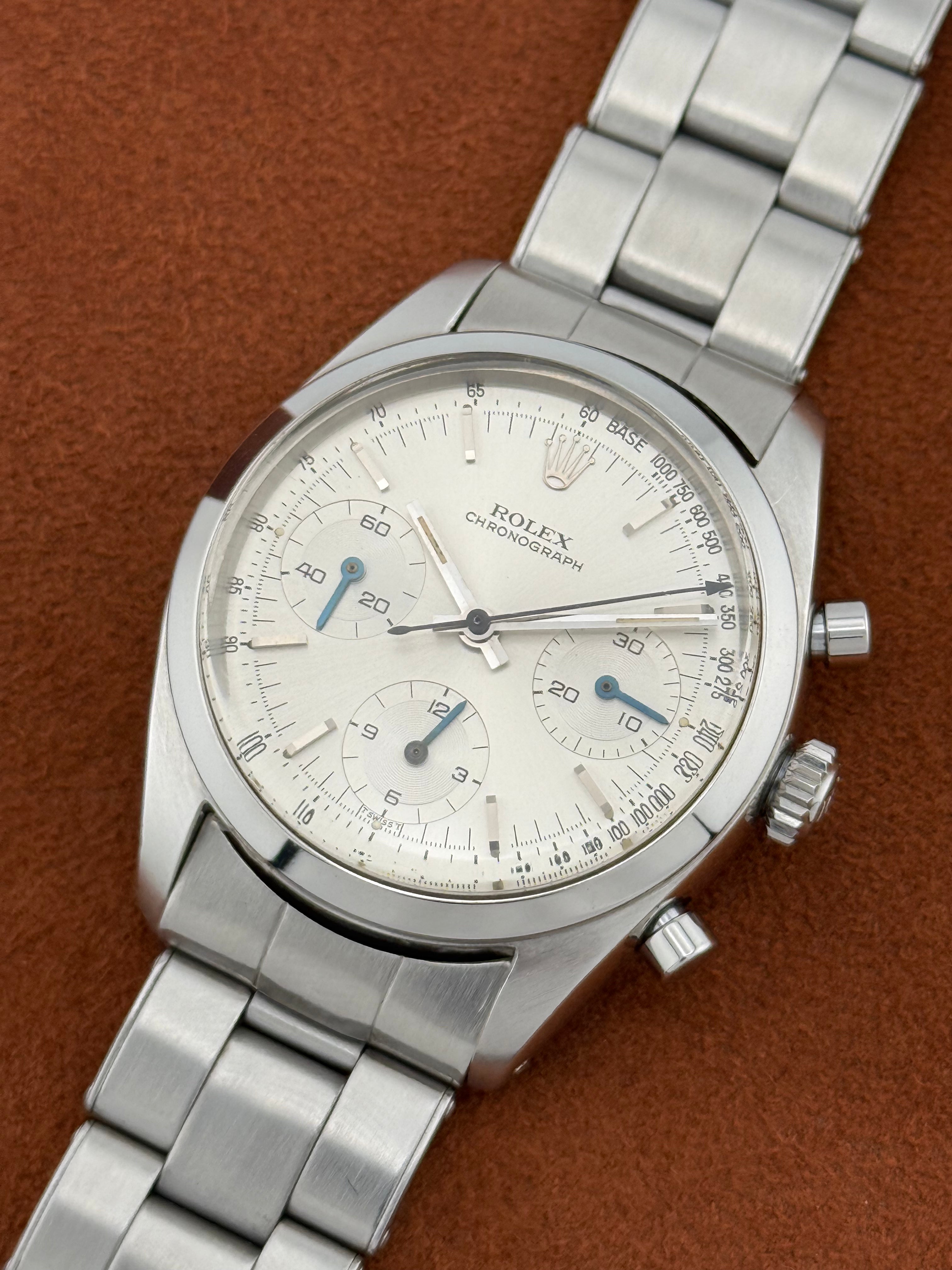 Rolex Chronograph Ref. 6238 “Pre-Daytona” – Stainless Steel