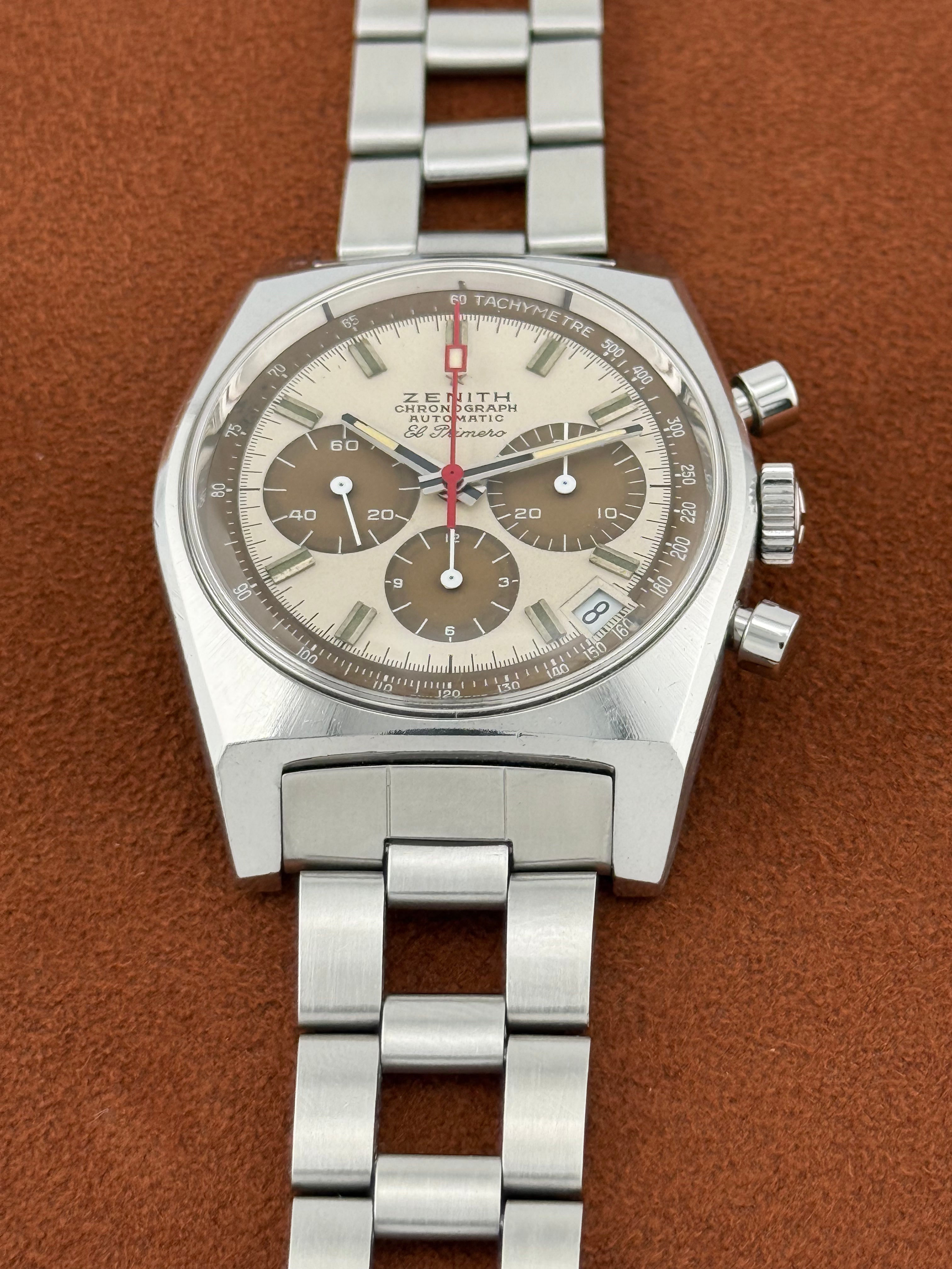 Zenith El Primero A384 – Tropical Dial, Ladder Bracelet