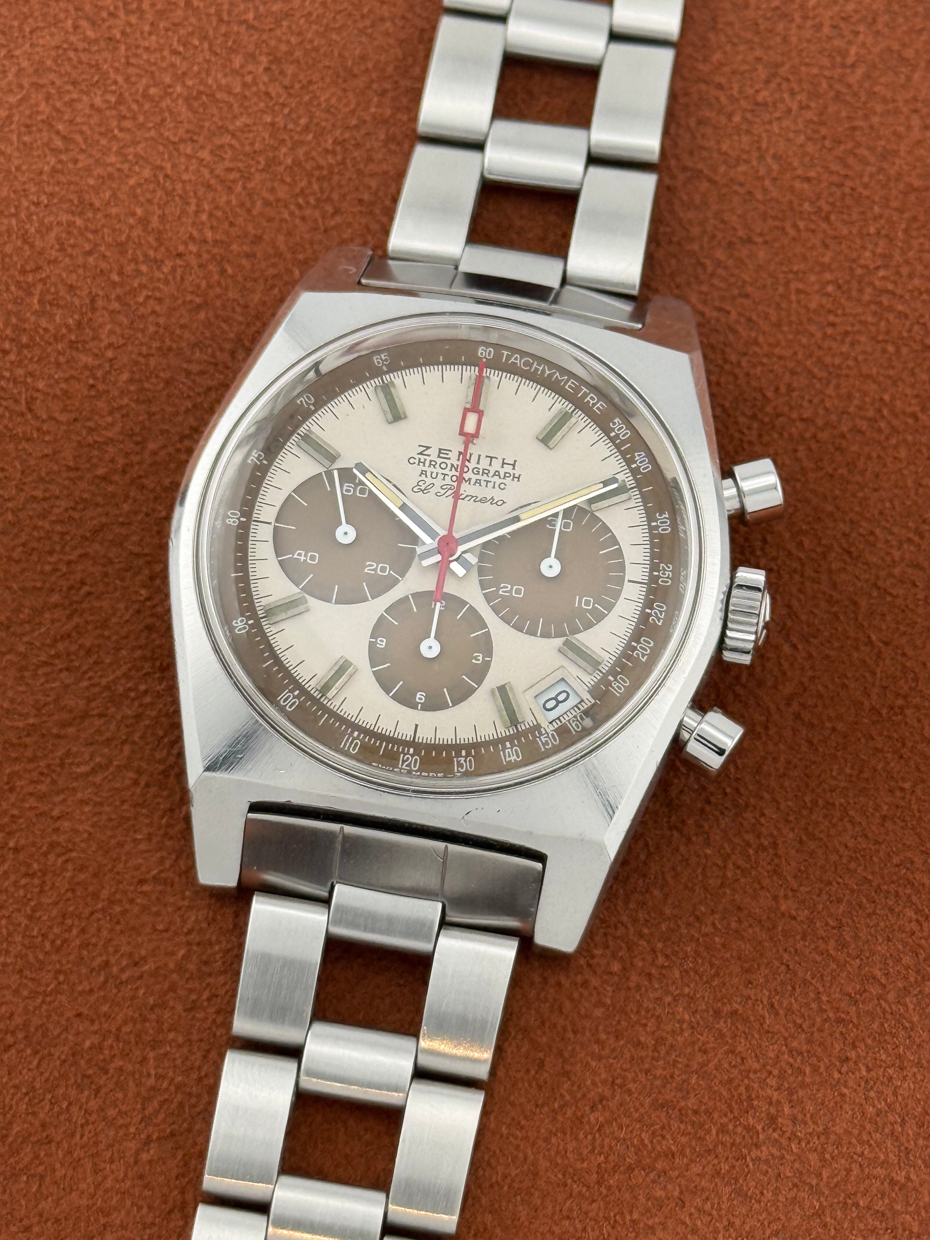Zenith El Primero A384 – Tropical Dial, Ladder Bracelet