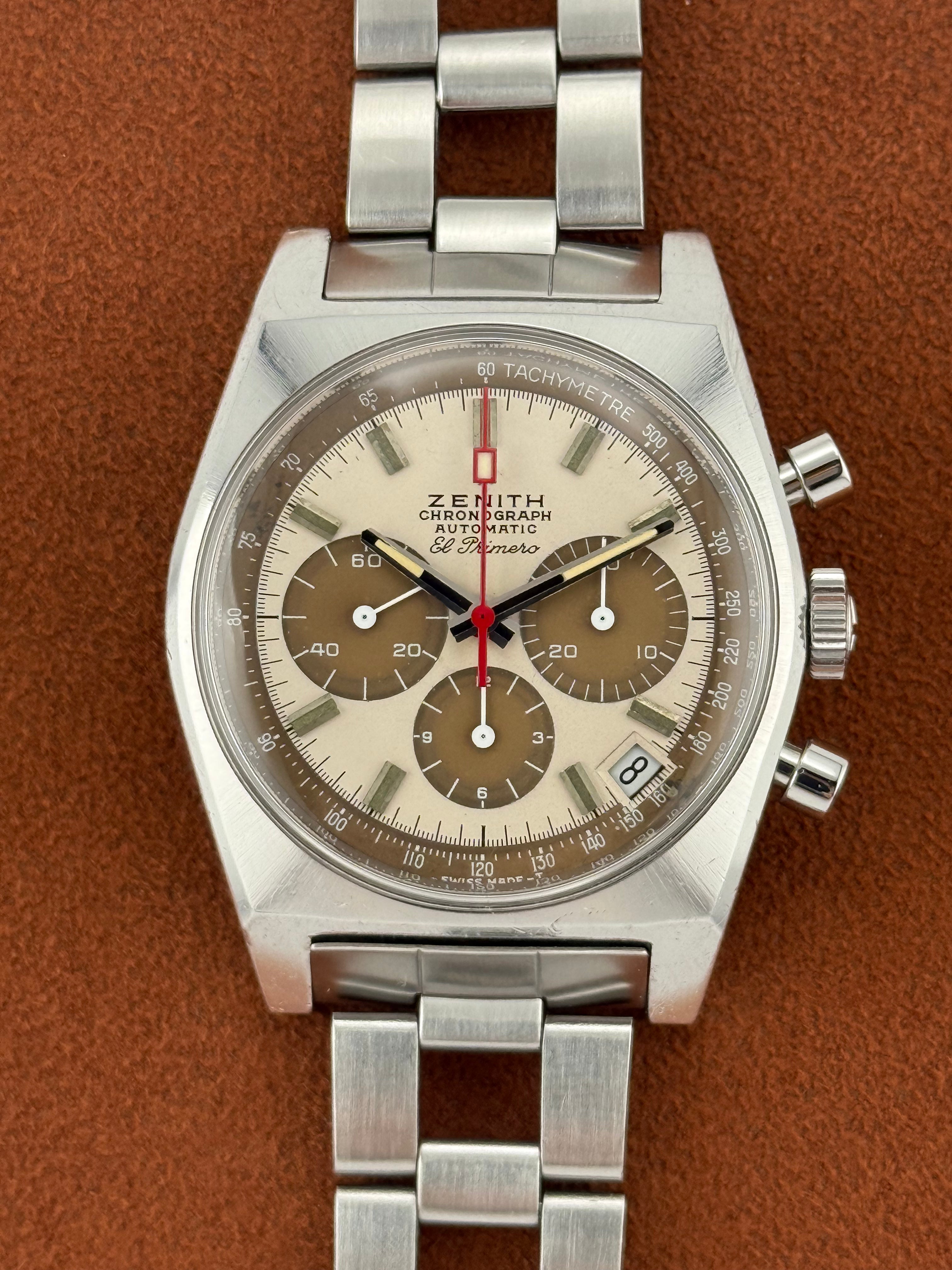 Zenith El Primero A384 – Tropical Dial, Ladder Bracelet