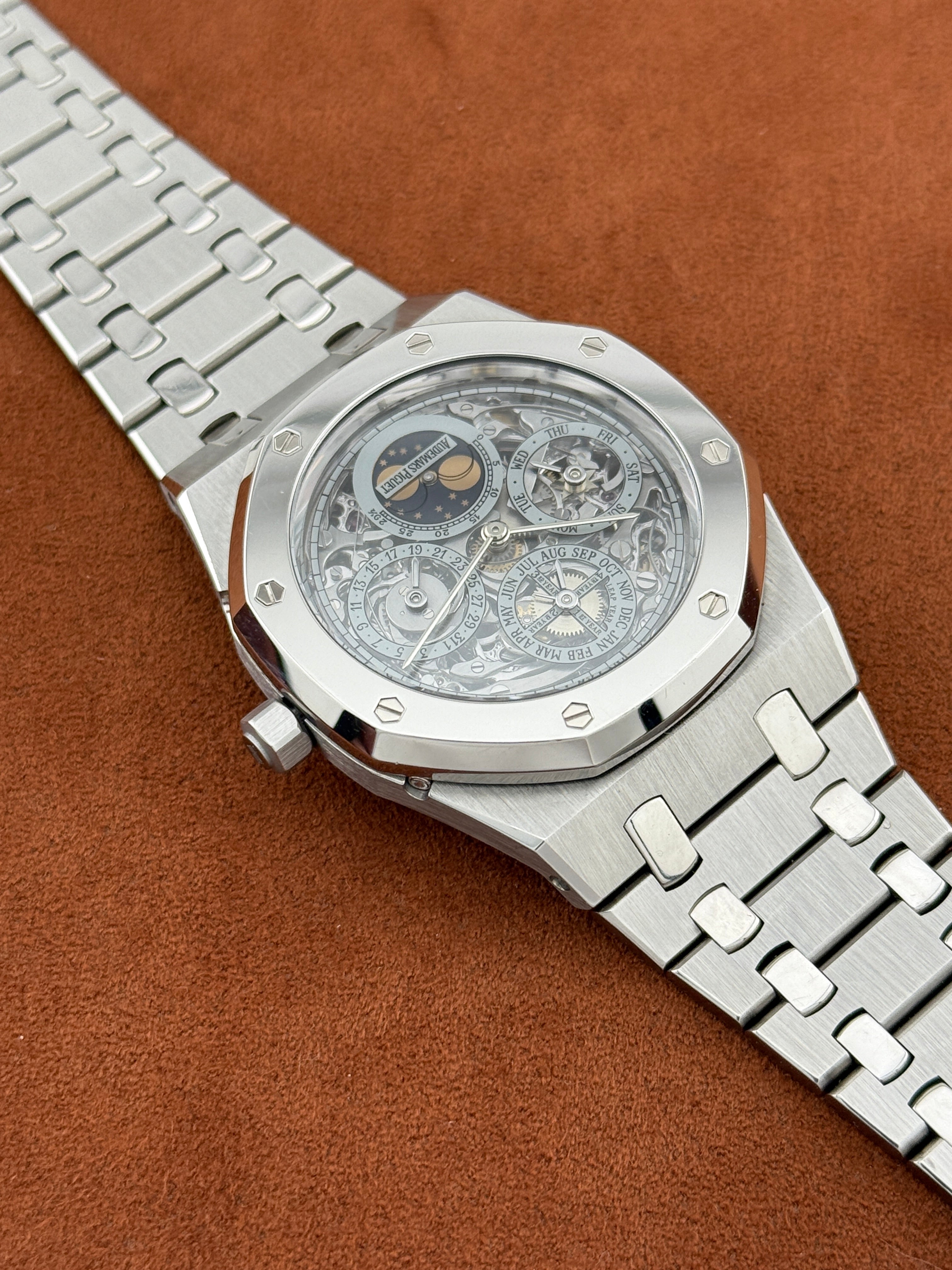 Audemars Piguet Royal Oak Quantième Perpétuel Openworked Ref. 25829SP/O/0944SP/01 — Limited Edition 18/25, Full Set