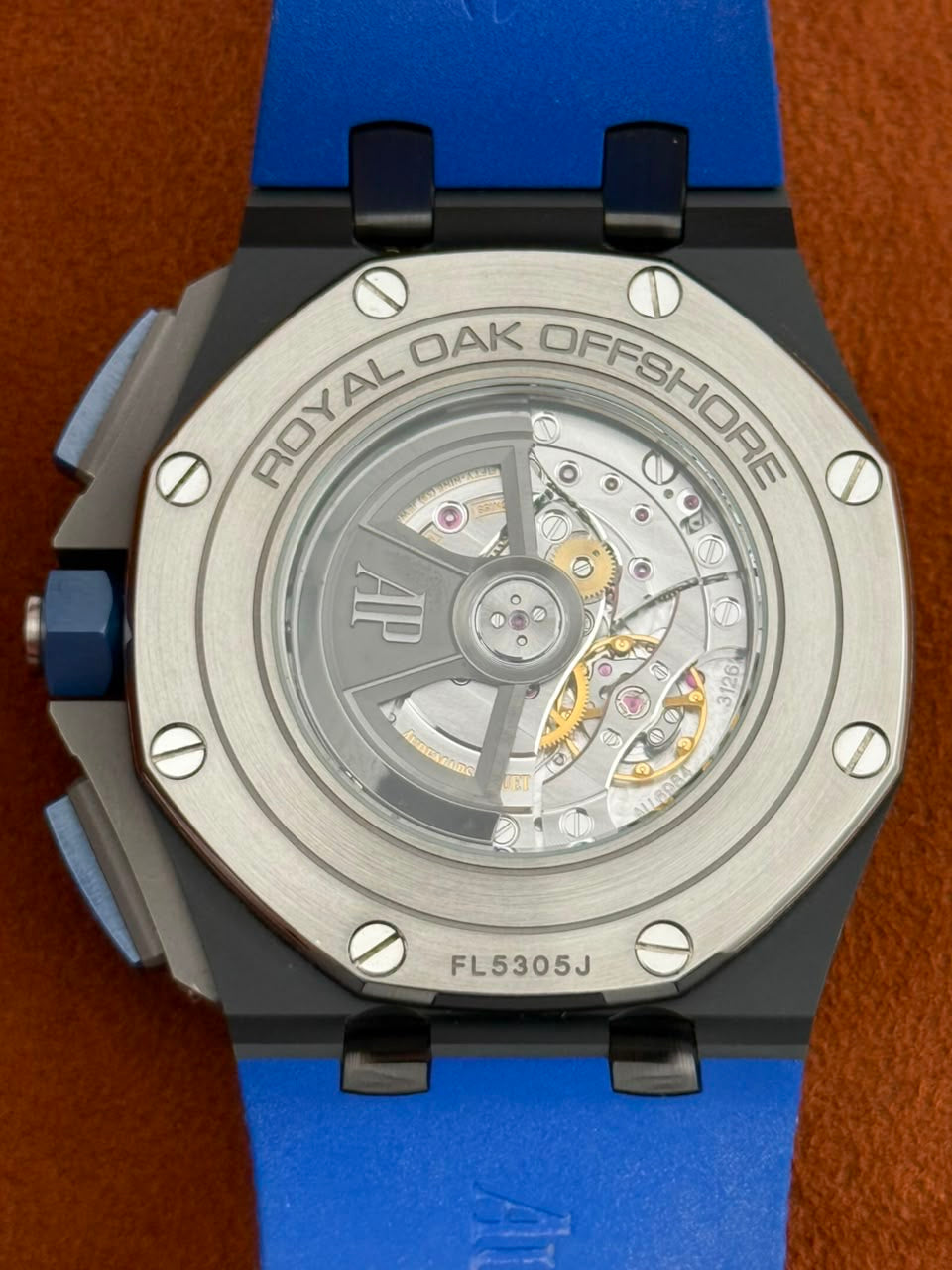 Audemars Piguet Royal Oak Offshore Selfwinding Chronograph Ref. 26405CE.OO.A030CA.01 — Black & Blue Ceramic, Full Set