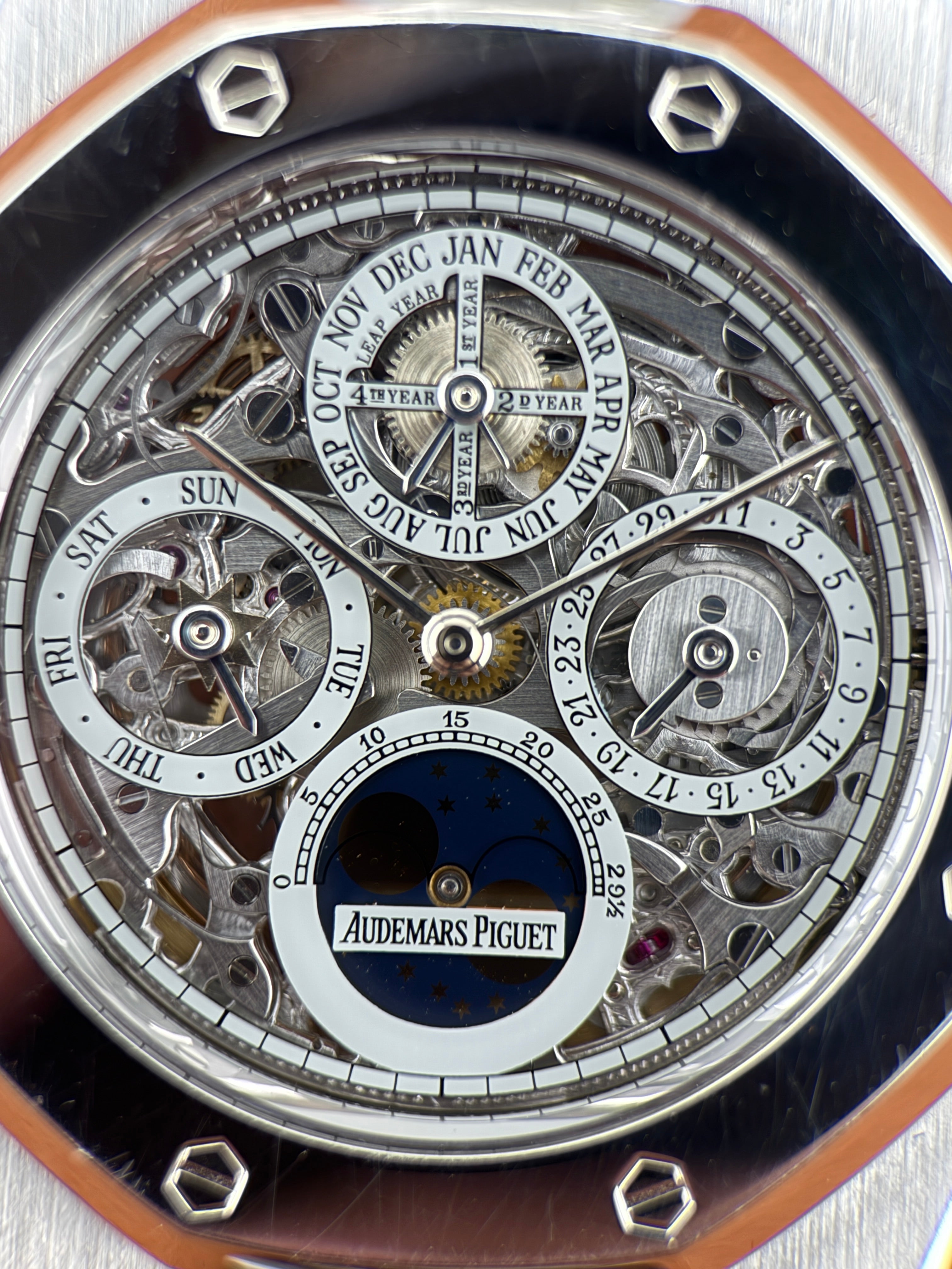 Audemars Piguet Royal Oak Quantième Perpétuel Openworked Ref. 25829SP/O/0944SP/01 — Limited Edition 18/25, Full Set