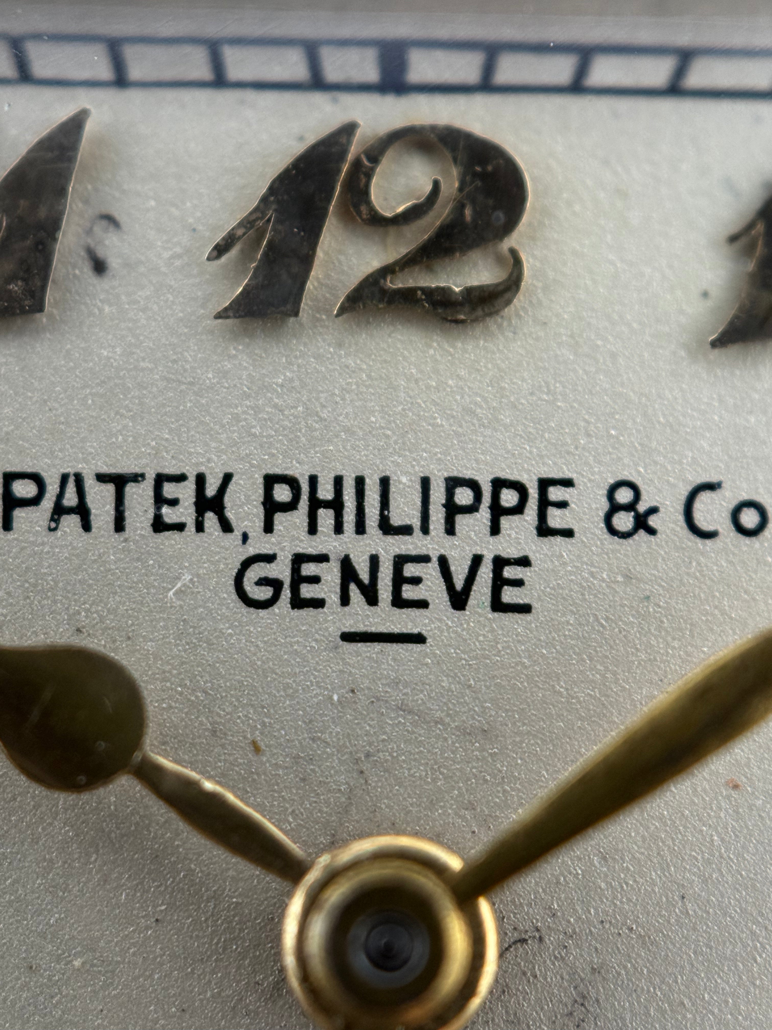 Patek Philippe Pre-Reference Square Wristwatch – 18K Yellow Gold, Extract from the Archives, 1926