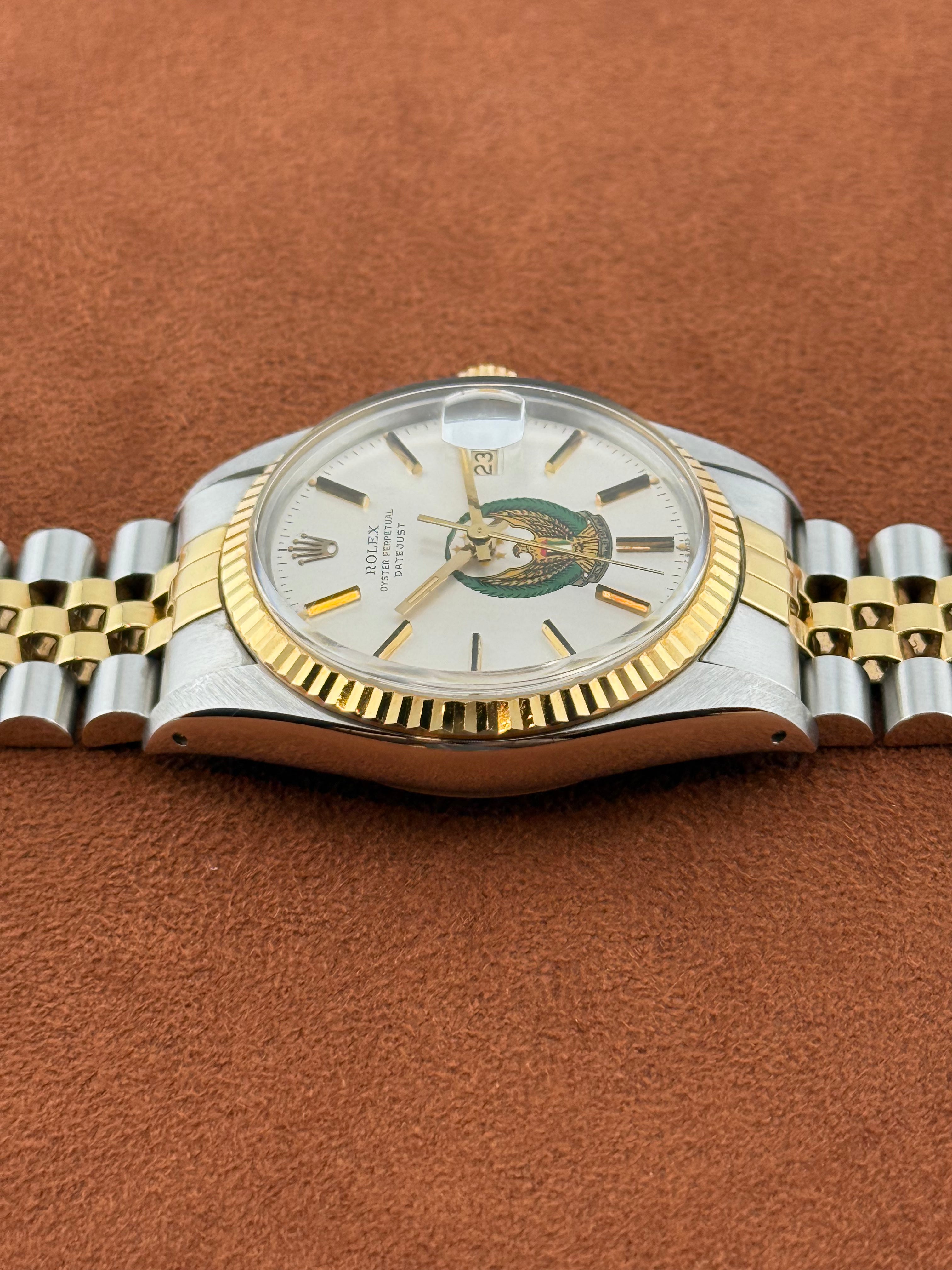 Rolex Datejust Ref. 16013 – UAE Armed Forces Emblem Dial, Two-Tone