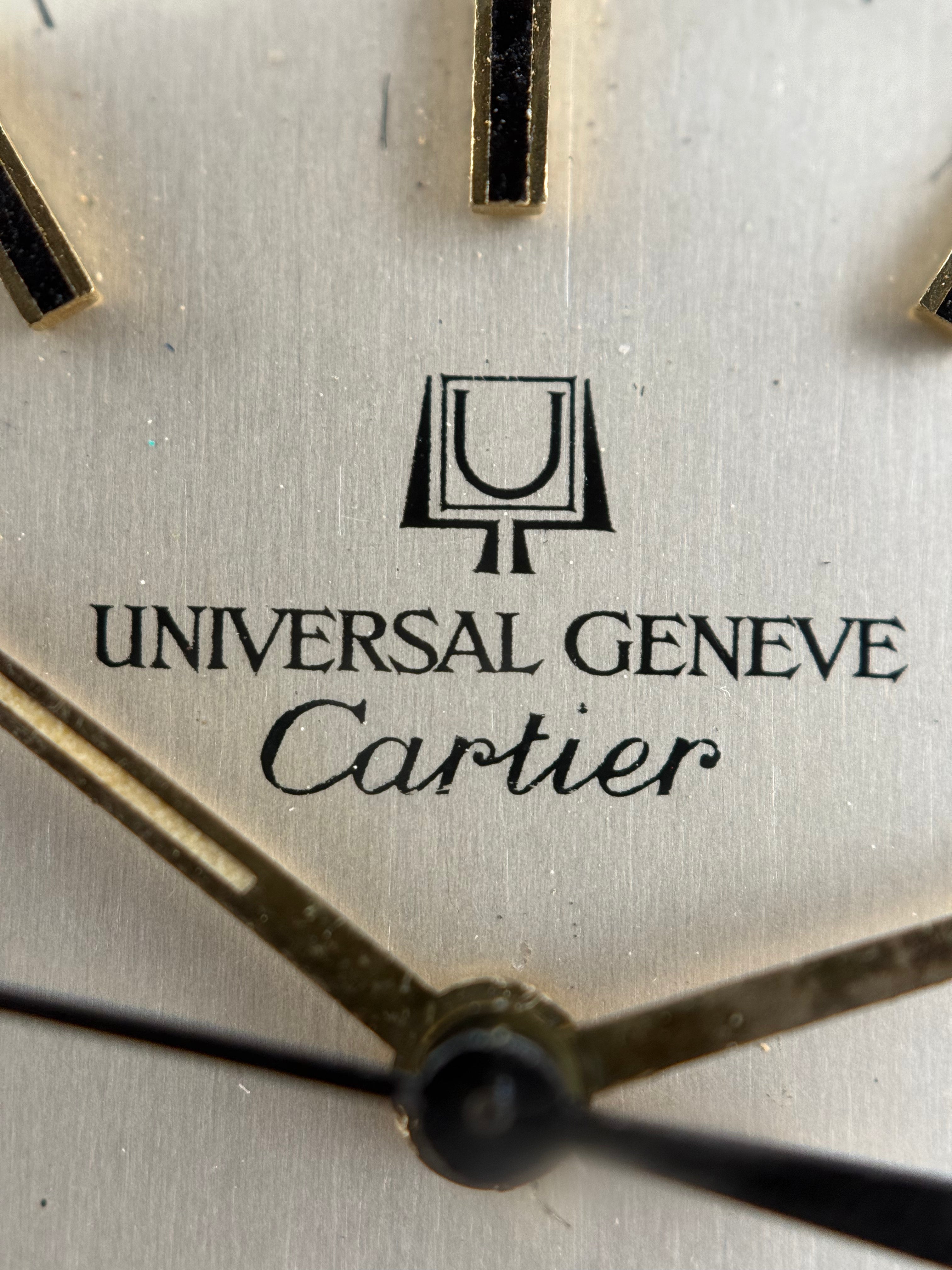 Universal Genève Unisonic Ref. 852100 – Cartier Dial, Gold-Plated Steel