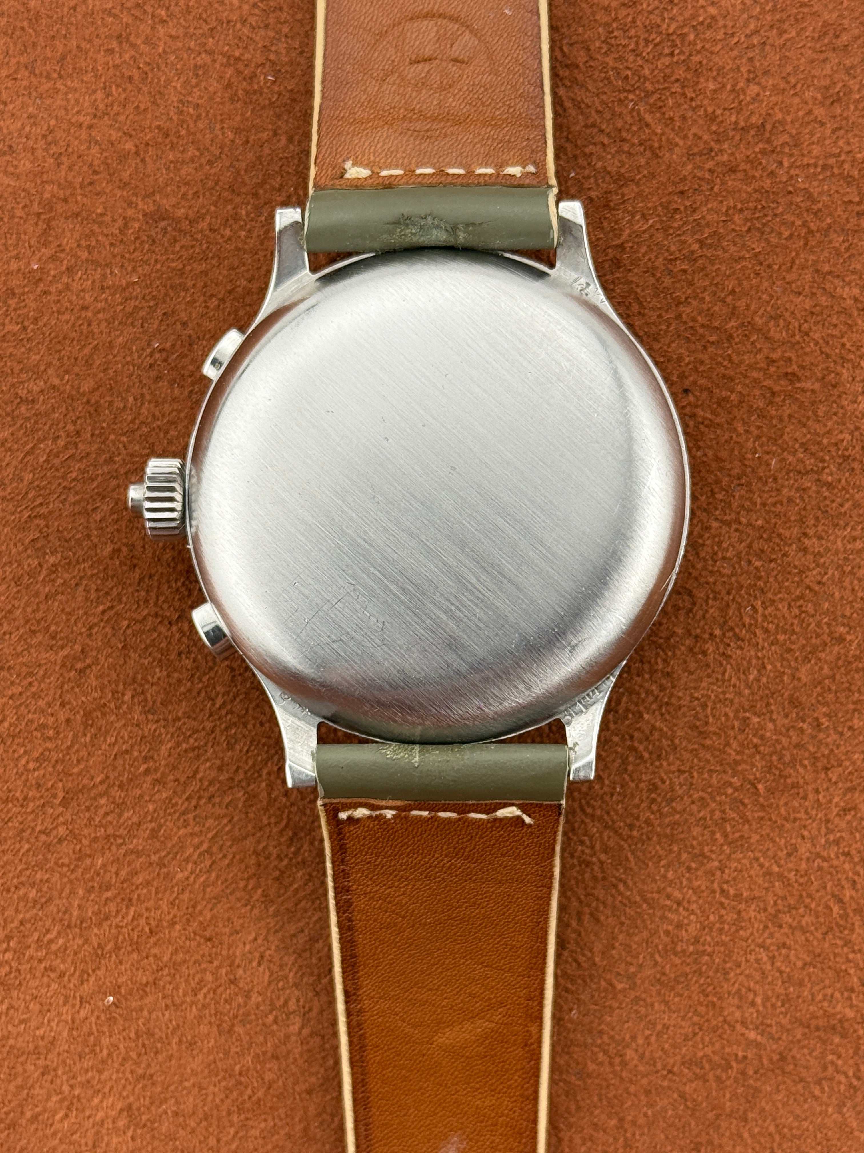 Eberhard & Co. Pre-Extra Fort “Split”, Stainless Steel, Split-Seconds Chronograph, Circa 1940