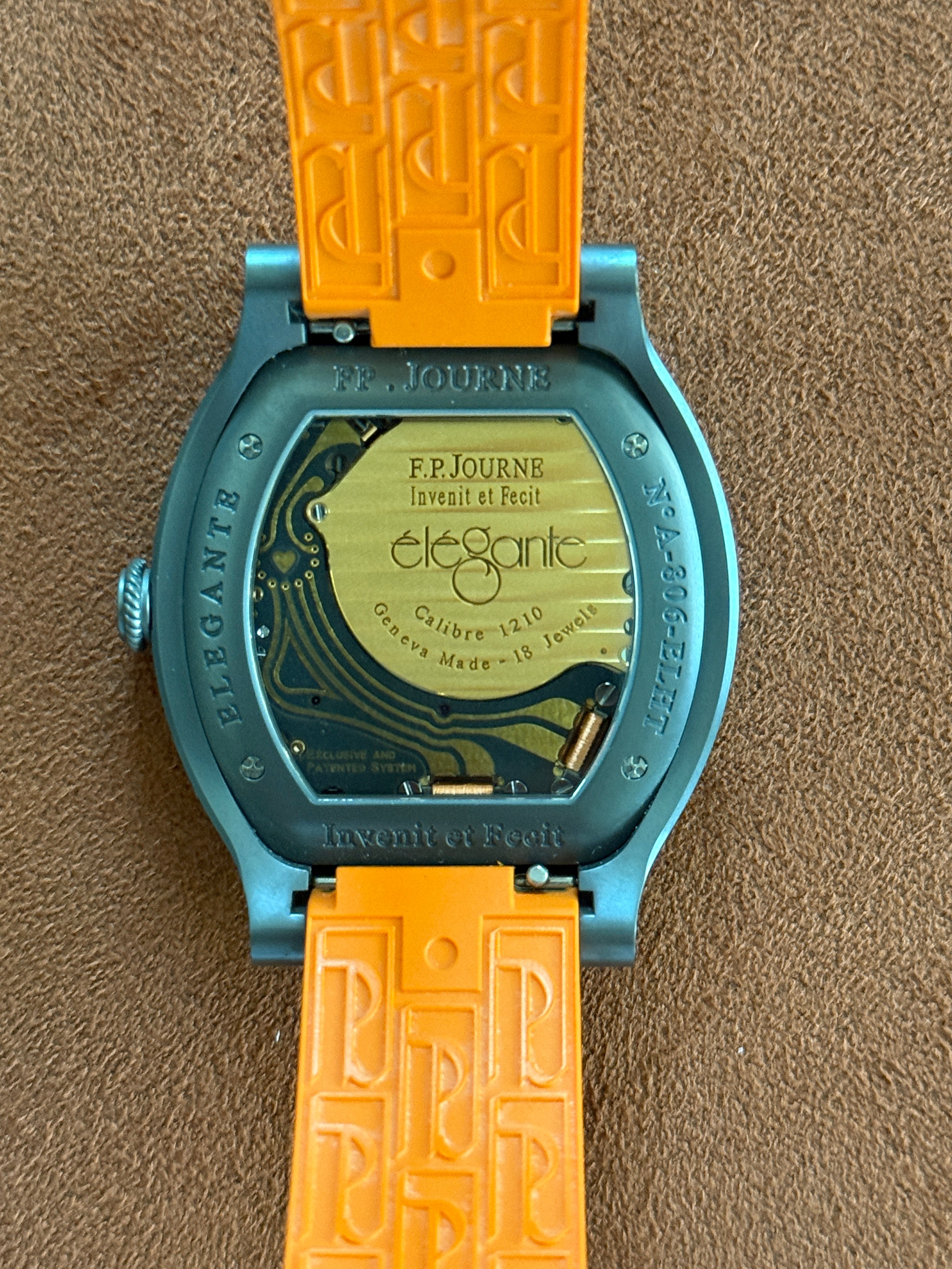 F.P. Journe Élégante 48 mm Titalyt — Full Set, 2021