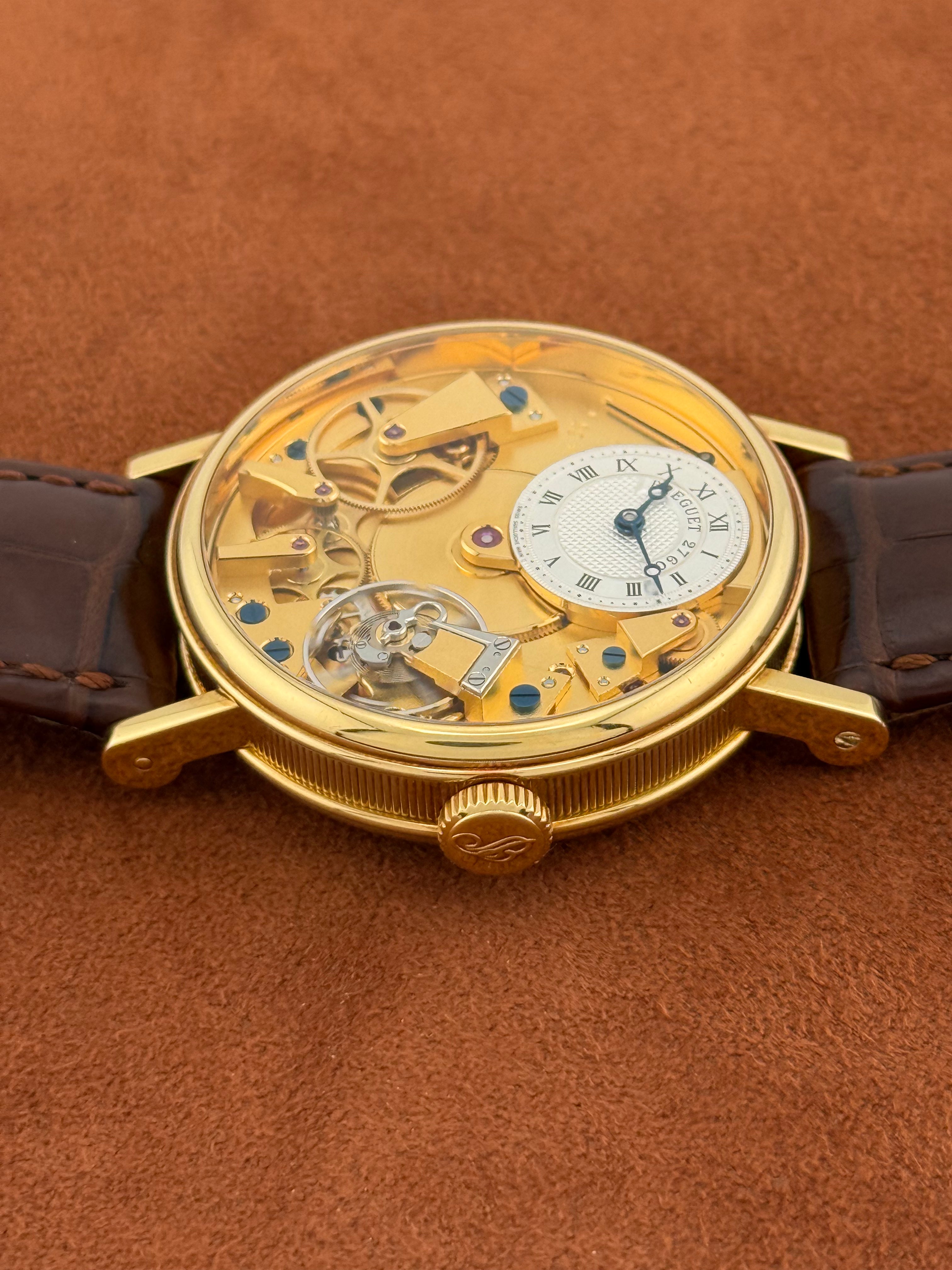 Breguet Tradition Ref. 7027BA/11/9V6 – 18K Yellow Gold, Full Set, 2020