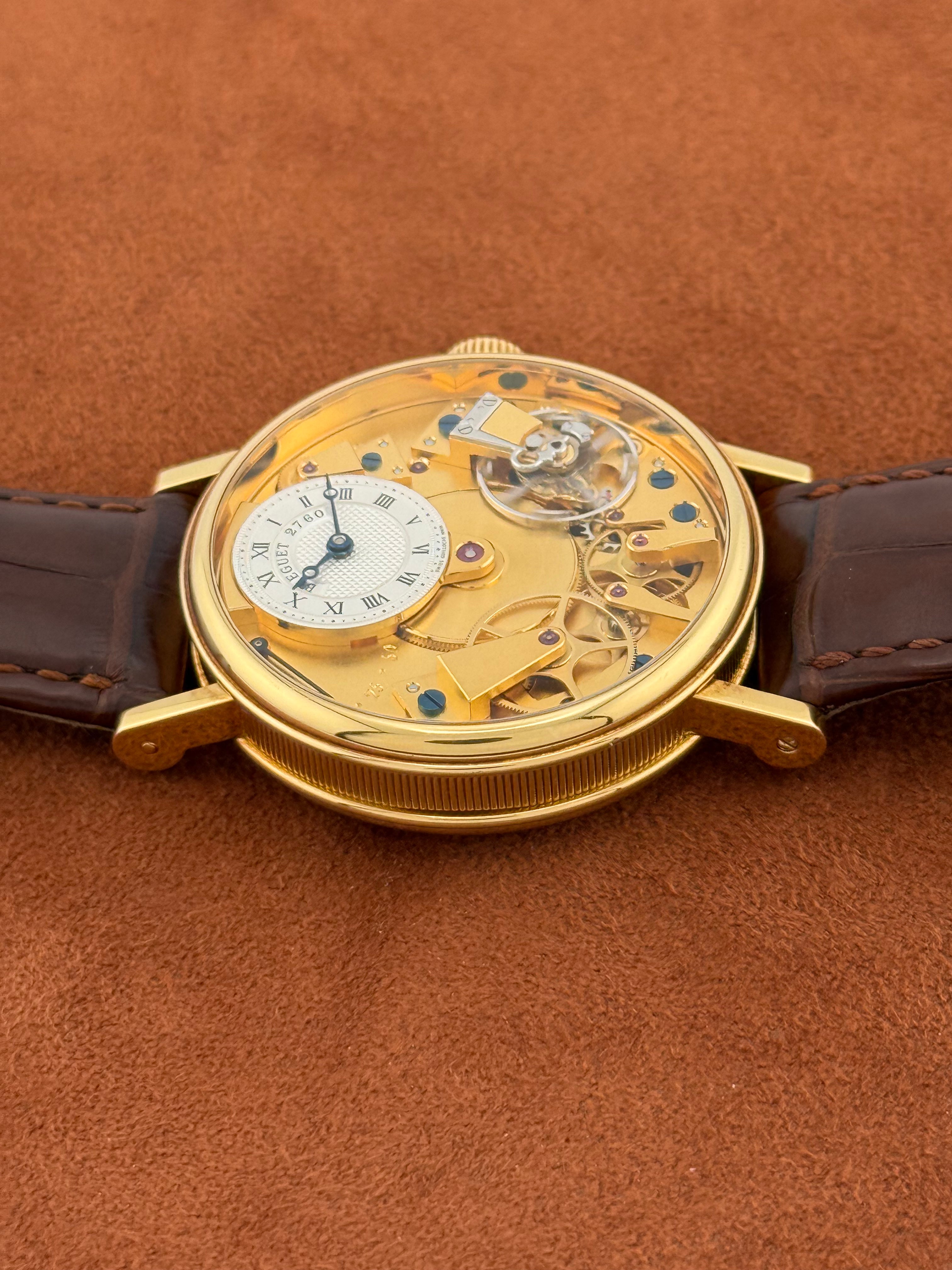 Breguet Tradition Ref. 7027BA/11/9V6 – 18K Yellow Gold, Full Set, 2020