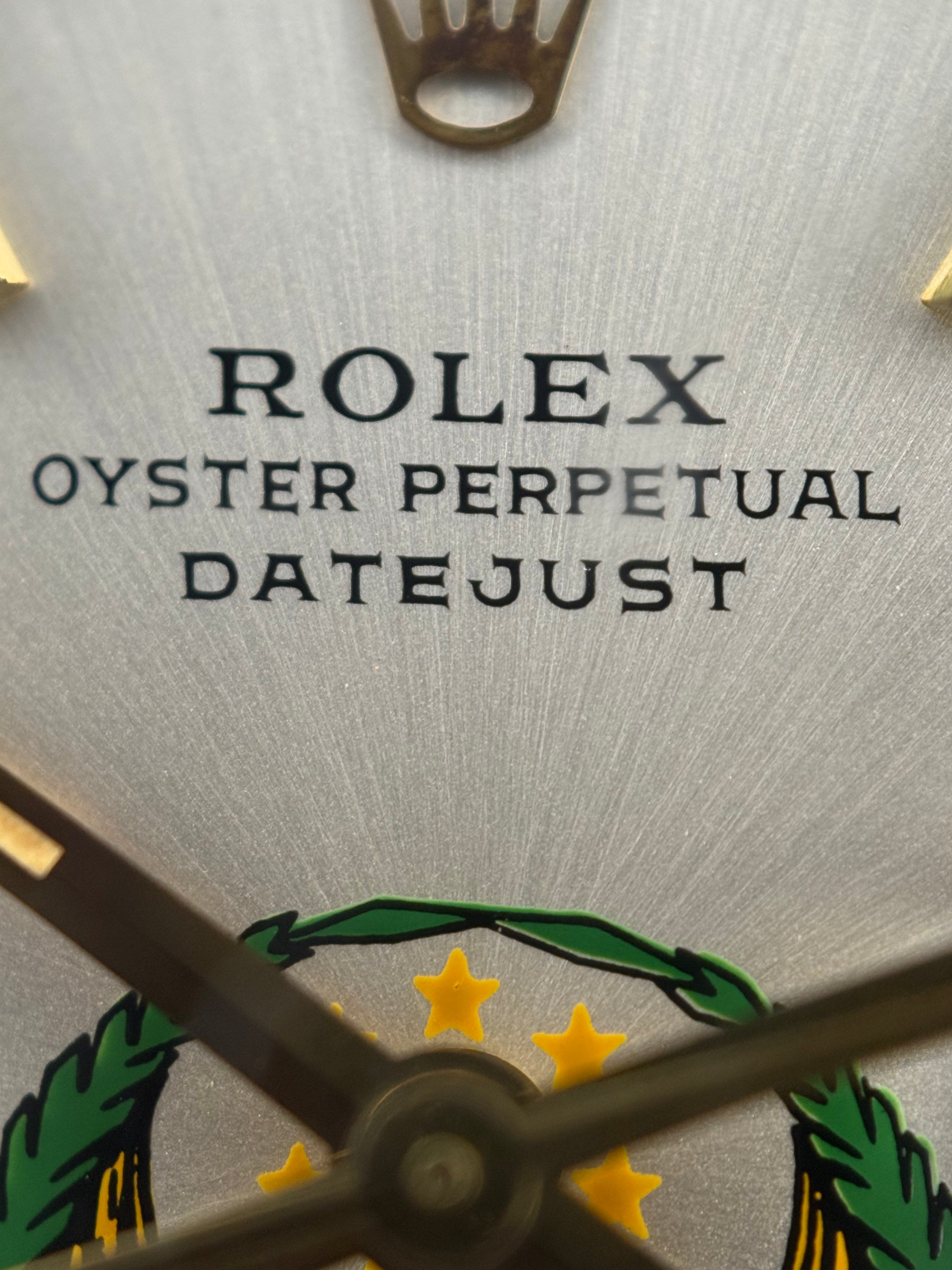 Rolex Datejust Ref. 16013 – UAE Armed Forces Emblem Dial, Two-Tone